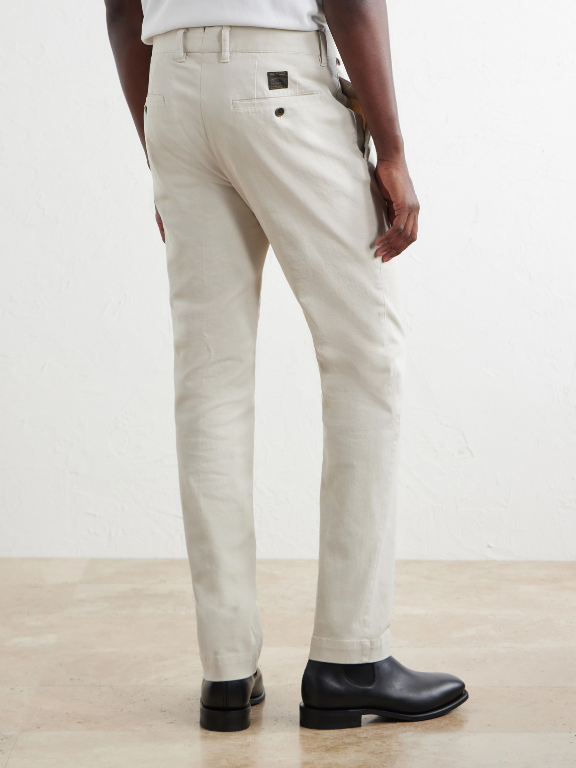 Incotex Straight-Leg Cotton-Blend Twill Trousers