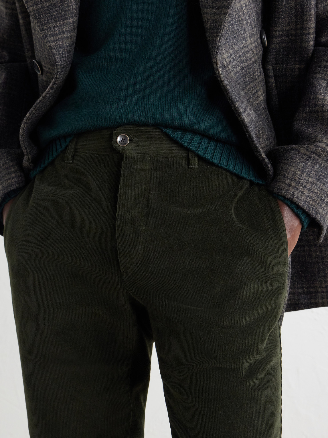 Incotex Straight-Leg Cotton-Blend Corduroy