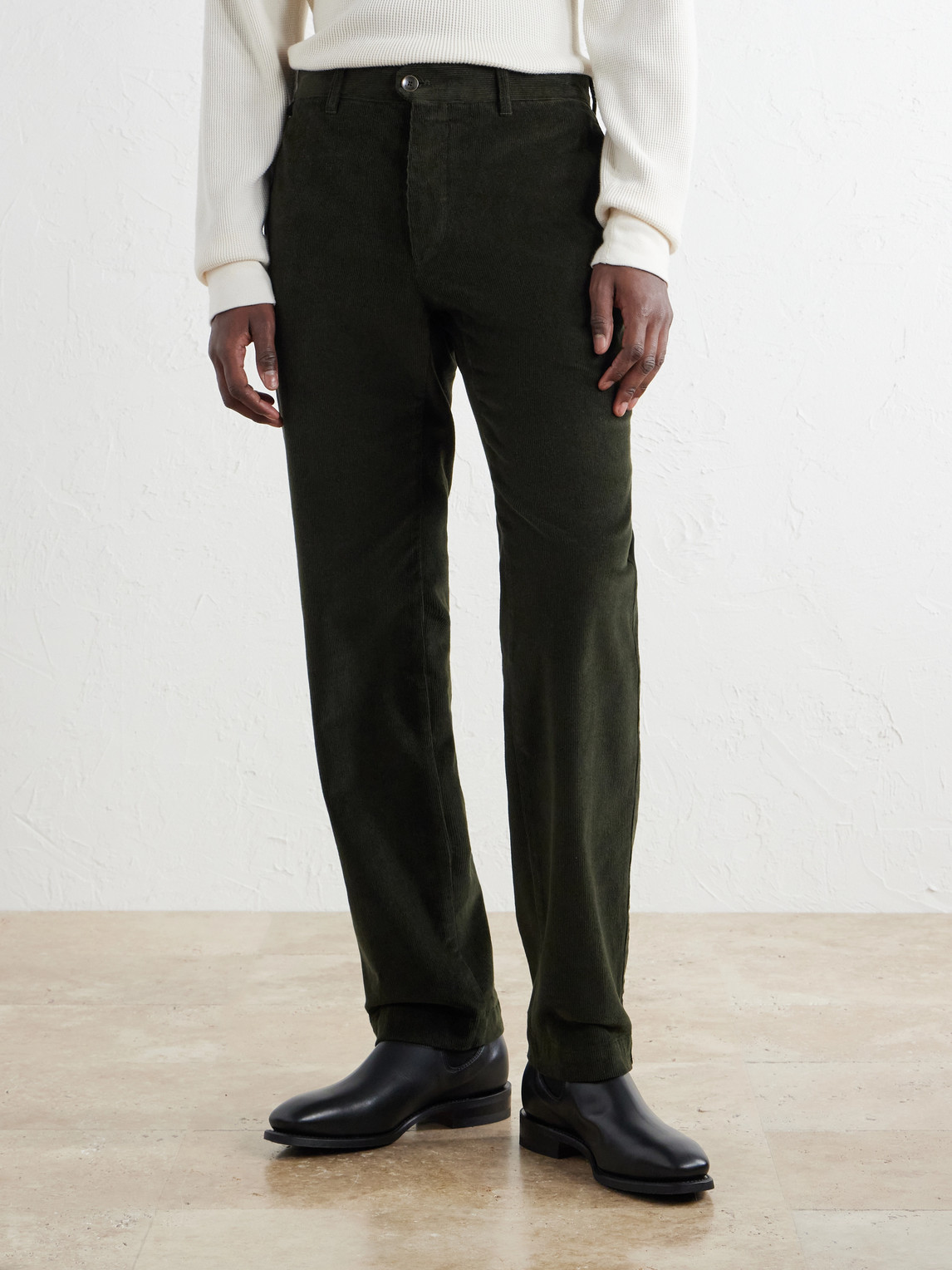 Incotex Straight-Leg Cotton-Blend Corduroy