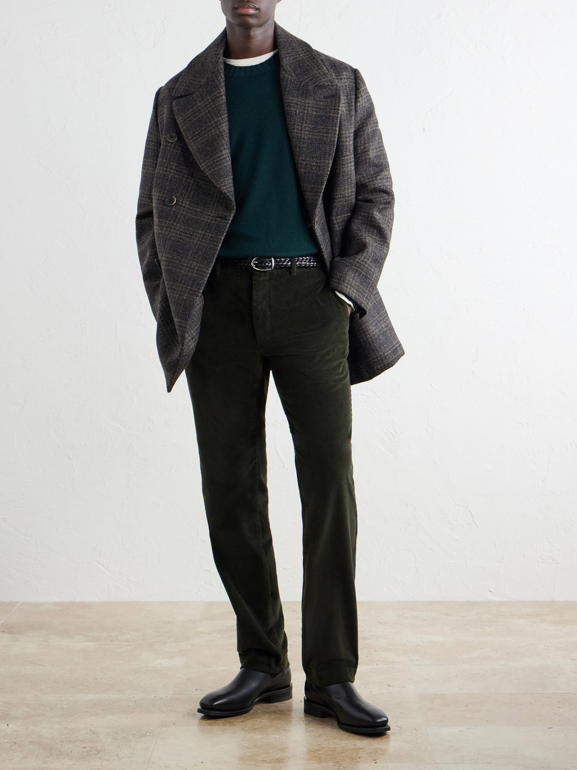 Incotex Straight-Leg Cotton-Blend Corduroy
