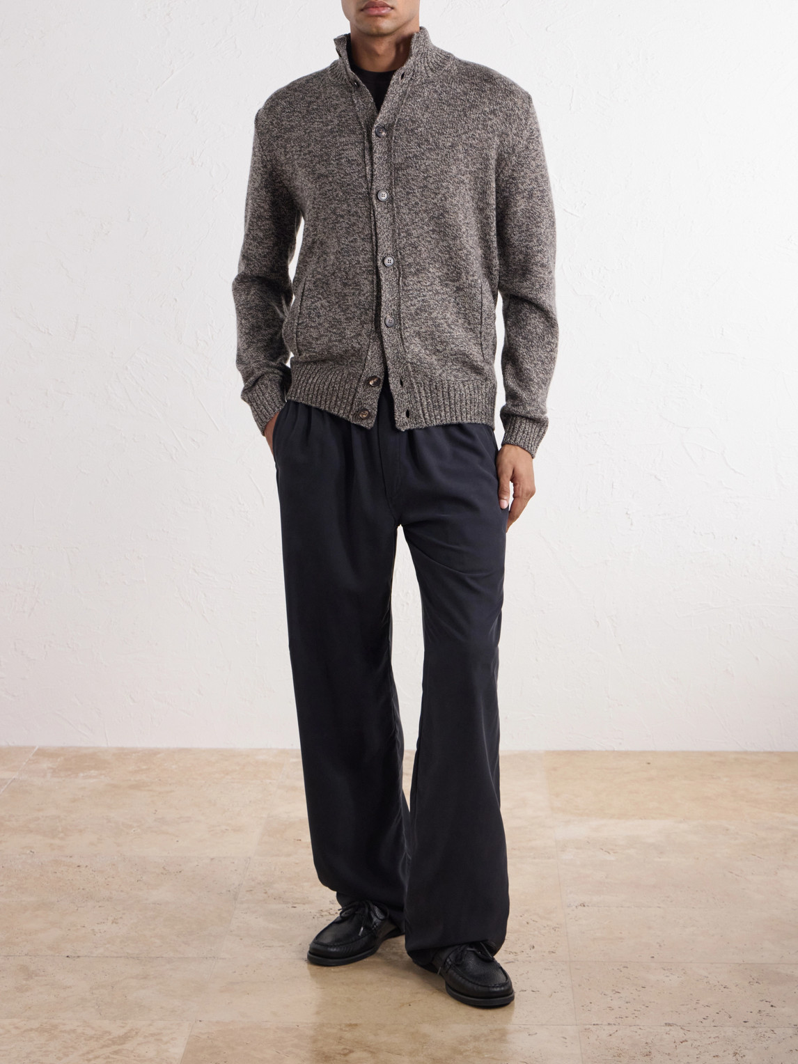 Zanone Turtleneck Virgin Cardigan