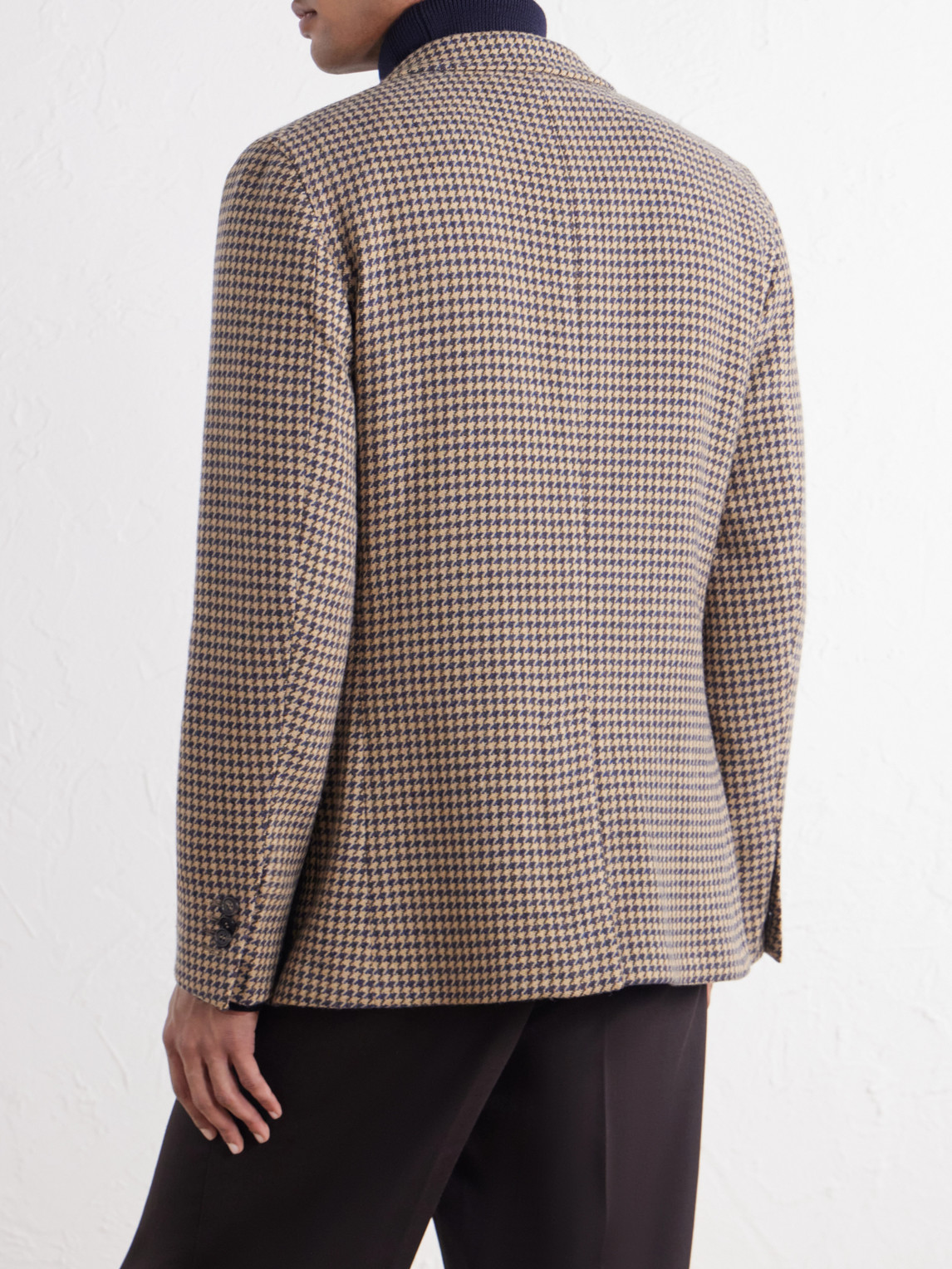 Incotex Houndstooth Virgin Blazer