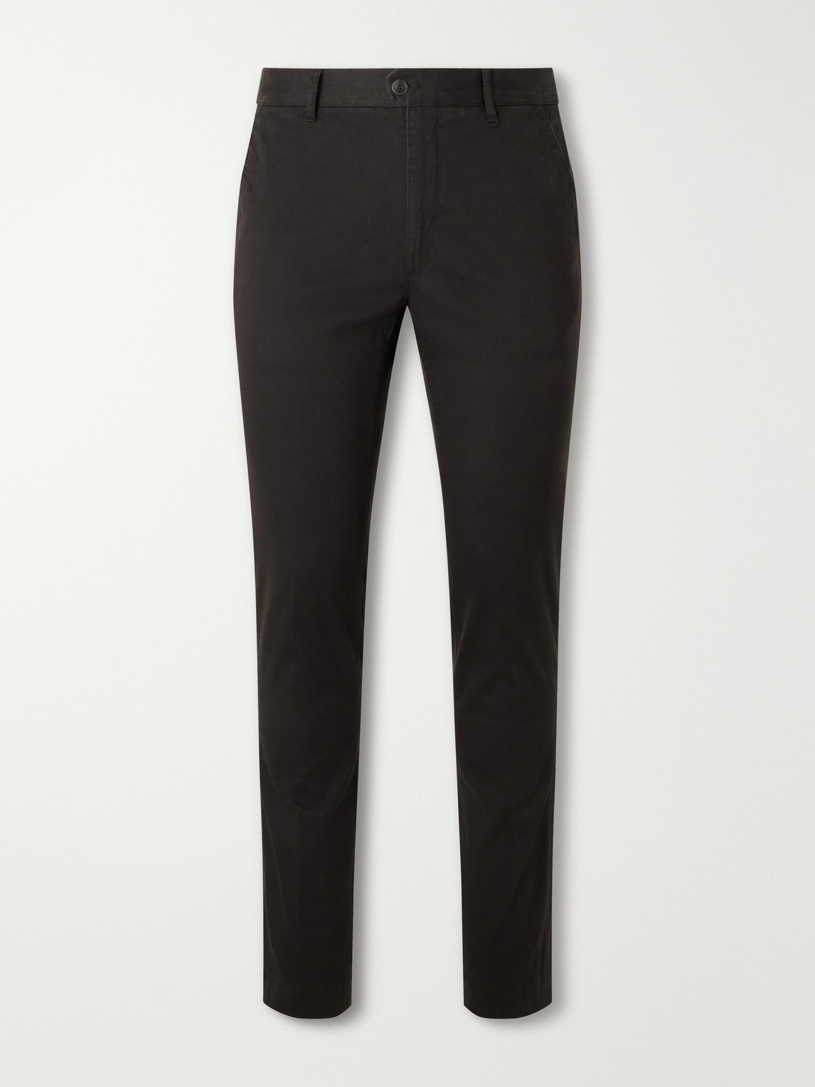 Incotex Straight-Leg Cotton-Blend Twill Trousers