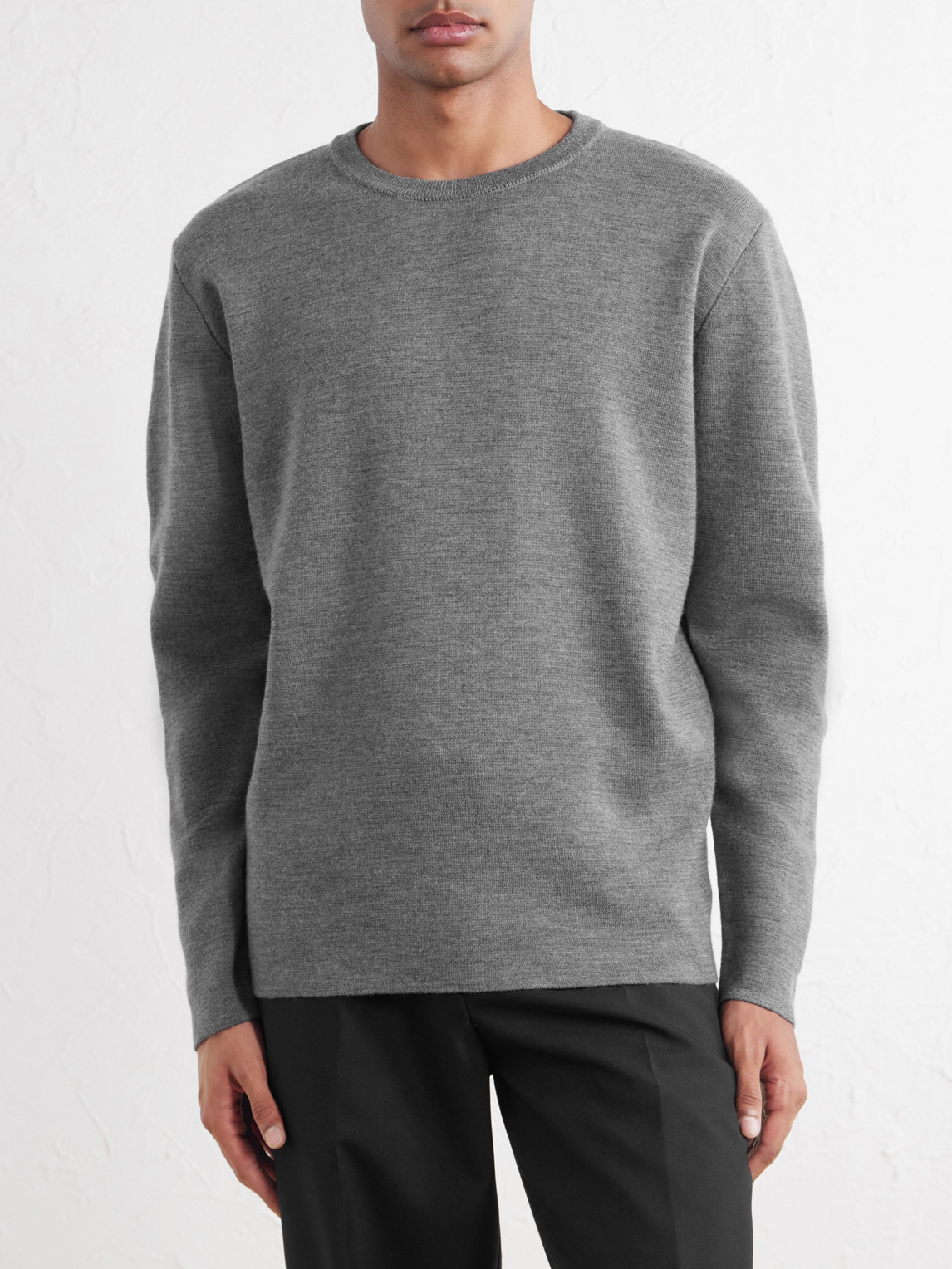 Zanone Slim-Fit Milano Stitch Virgin Sweater
