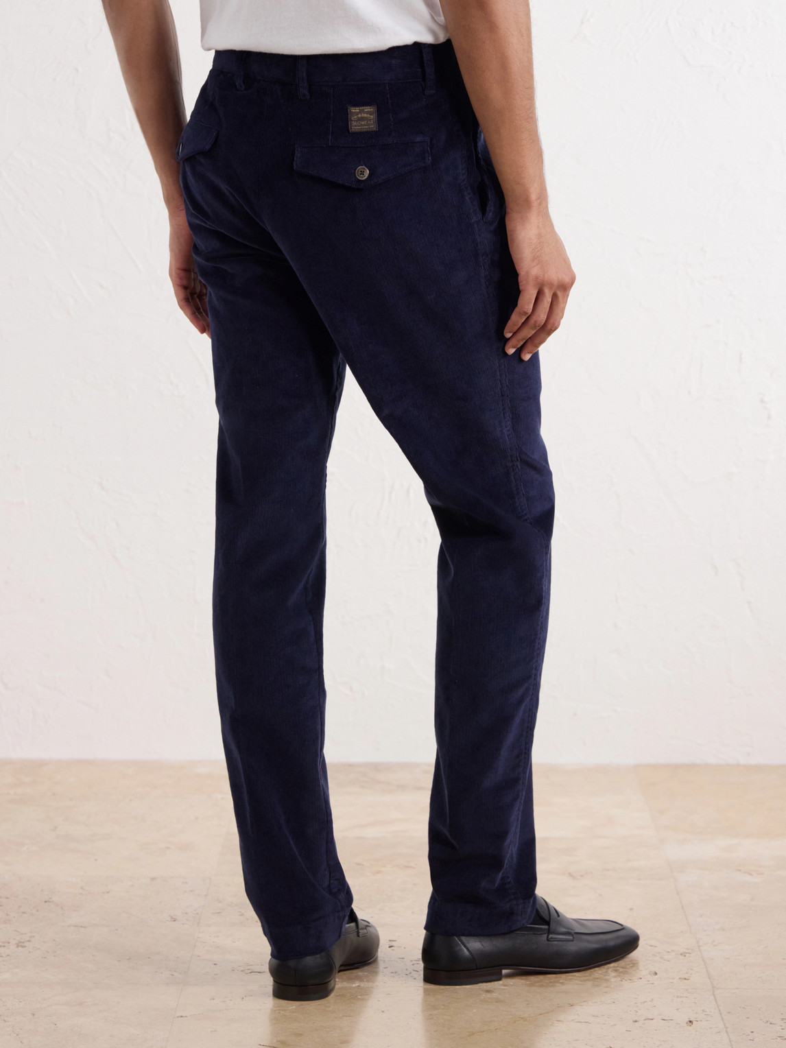 Incotex Straight-Leg Stretch Cotton- Corduroy