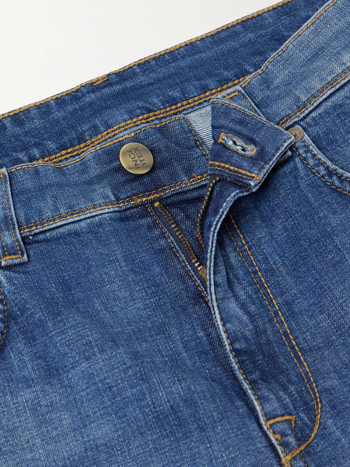 Straight-Leg Stretch Jeans