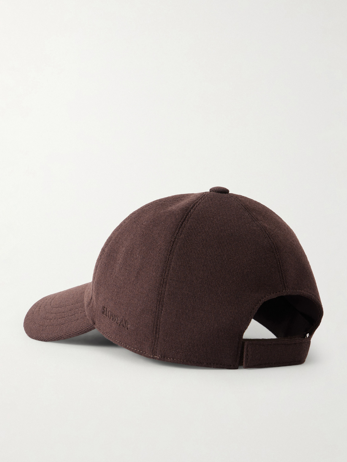 Slowear Zanone Flexwool Wool-blend Cap In Brown