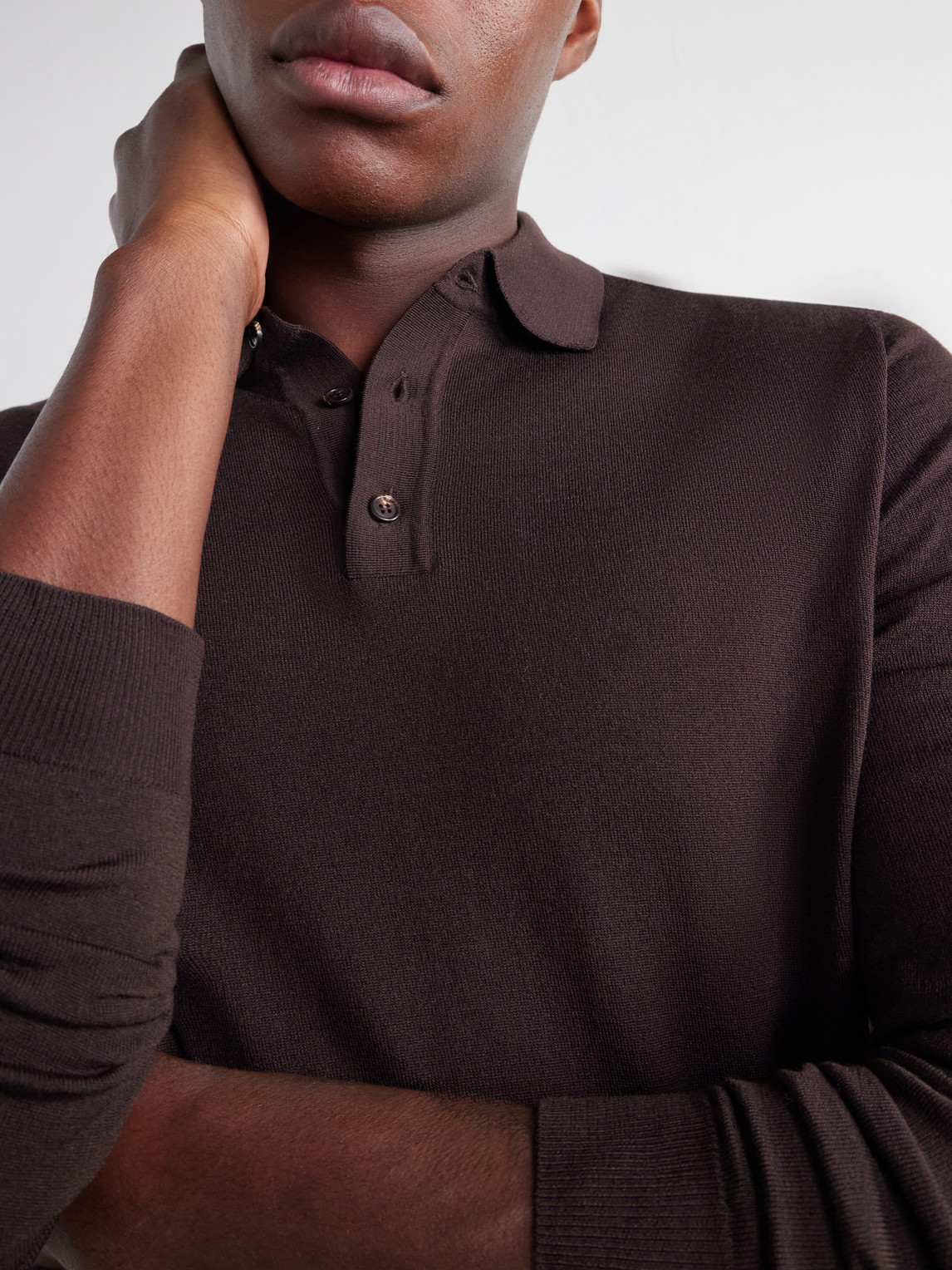 Zanone Slim-Fit Flexwool Polo Shirt