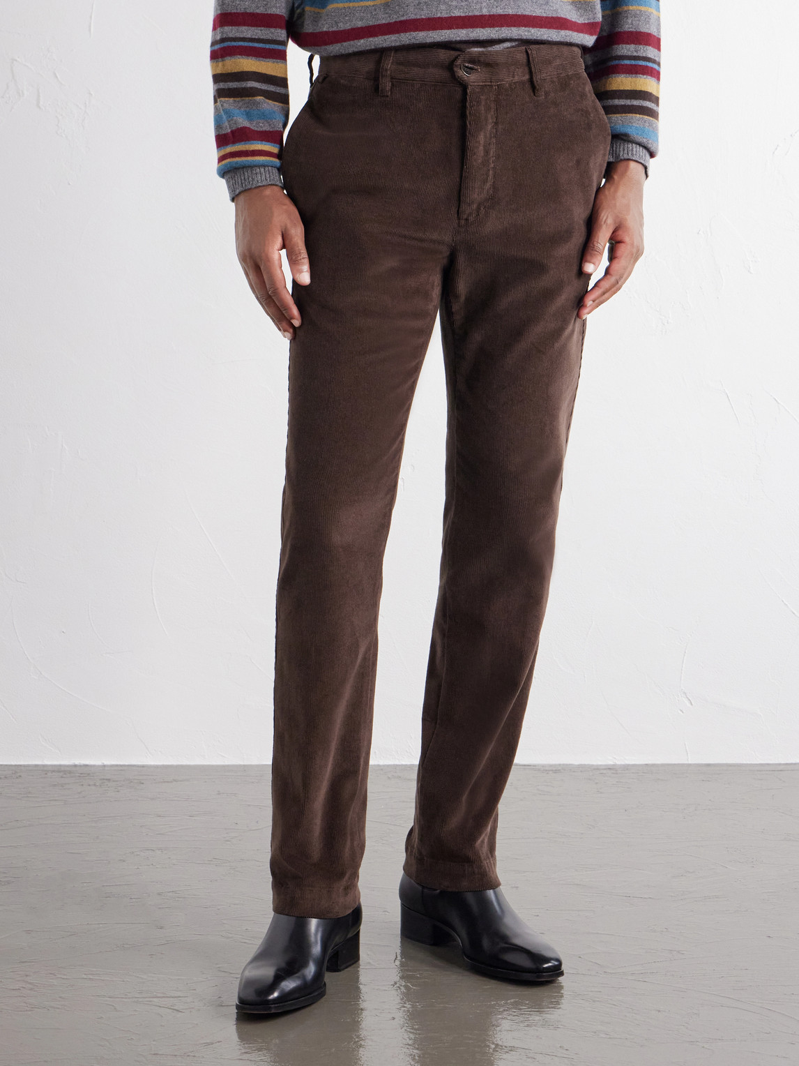 Incotex Straight-Leg Cotton-Blend Corduroy