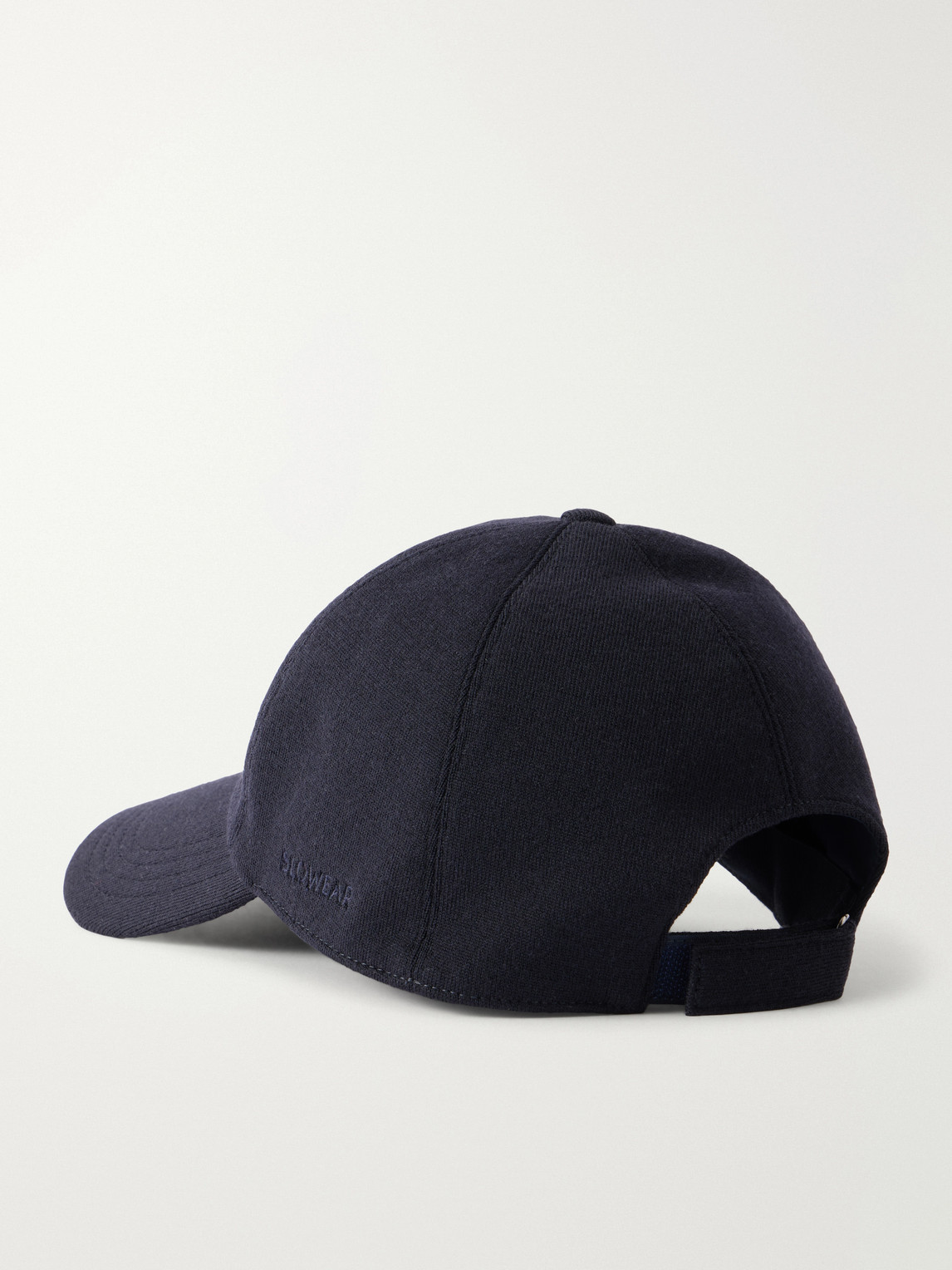 Slowear Zanone Flexwool Wool-blend Cap In Blue