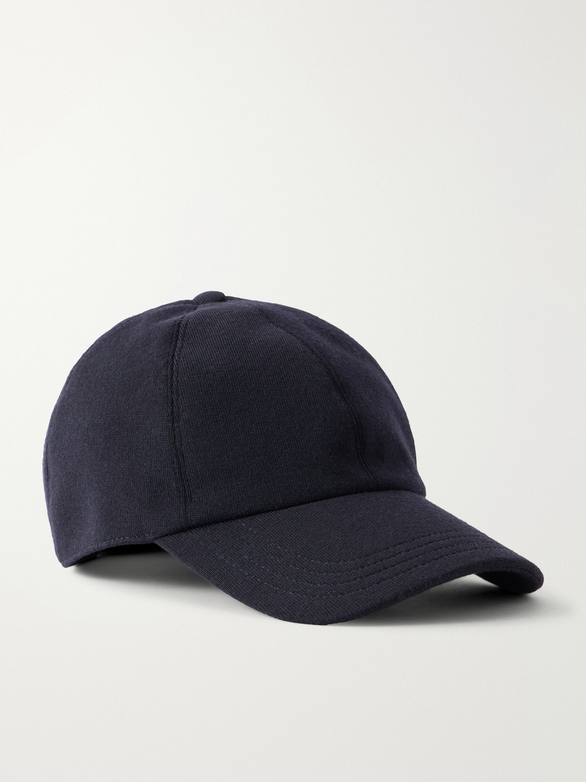 Slowear Zanone Flexwool Wool-blend Cap In Blue