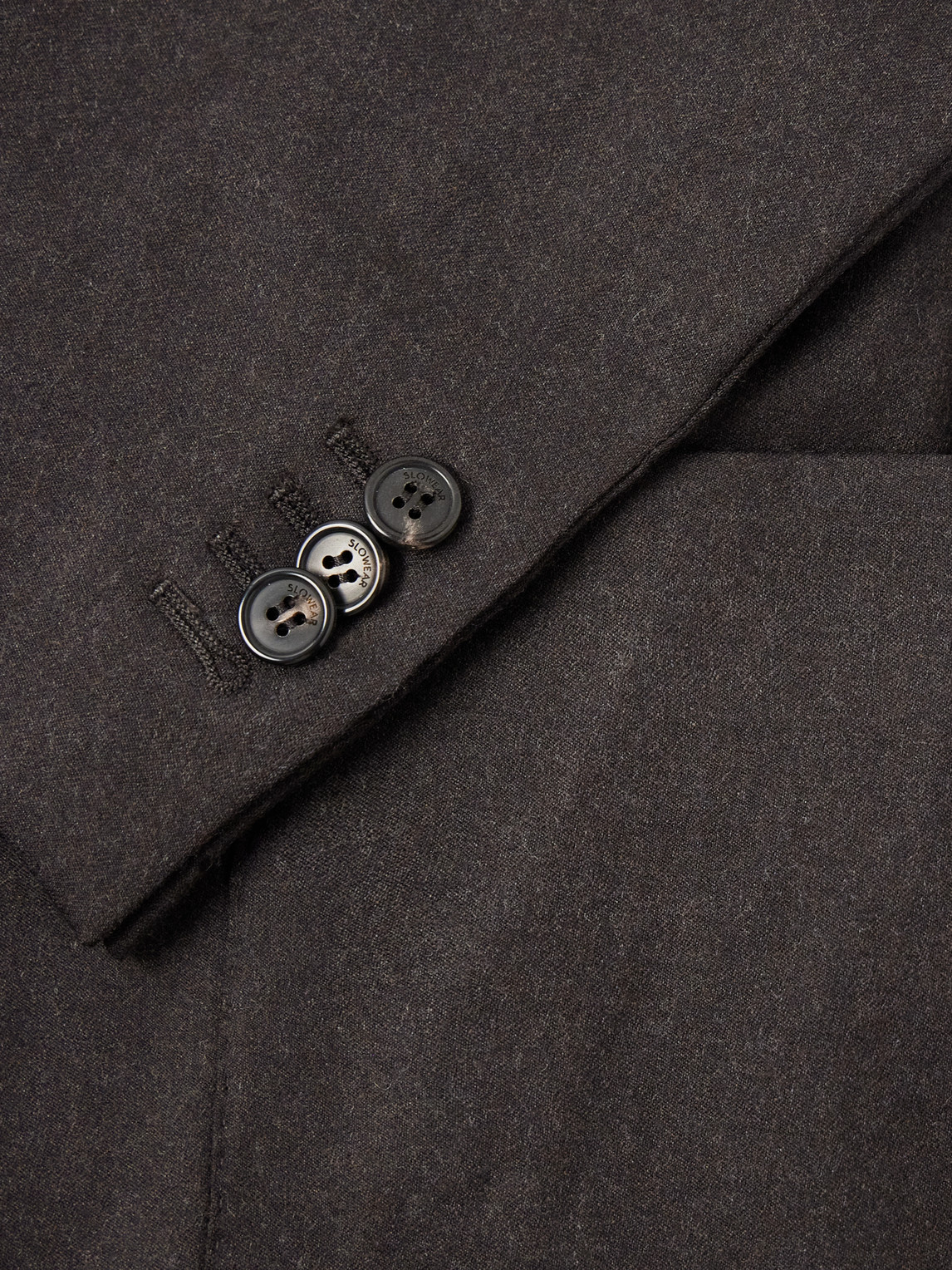 Incotex Wool-Blend Flannel Suit Jacket