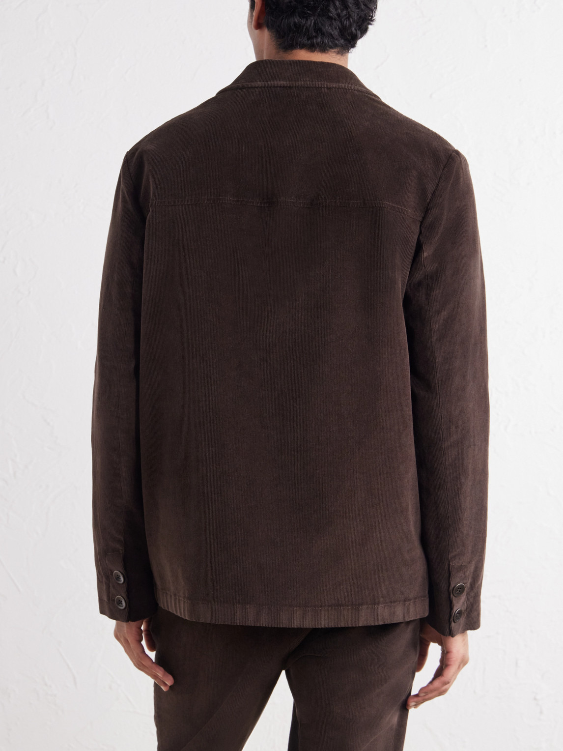 Incotex Stretch-Cotton Corduroy Blouson Jacket
