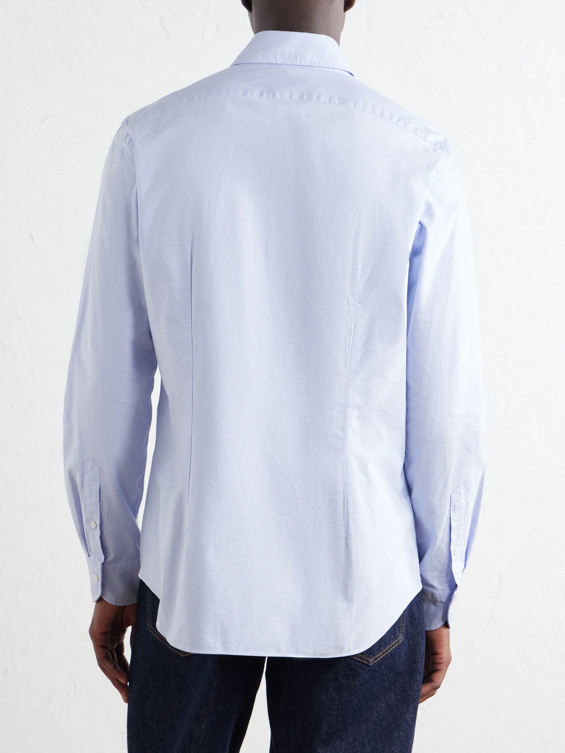 Glanshirt Cotton-Oxford Shirt