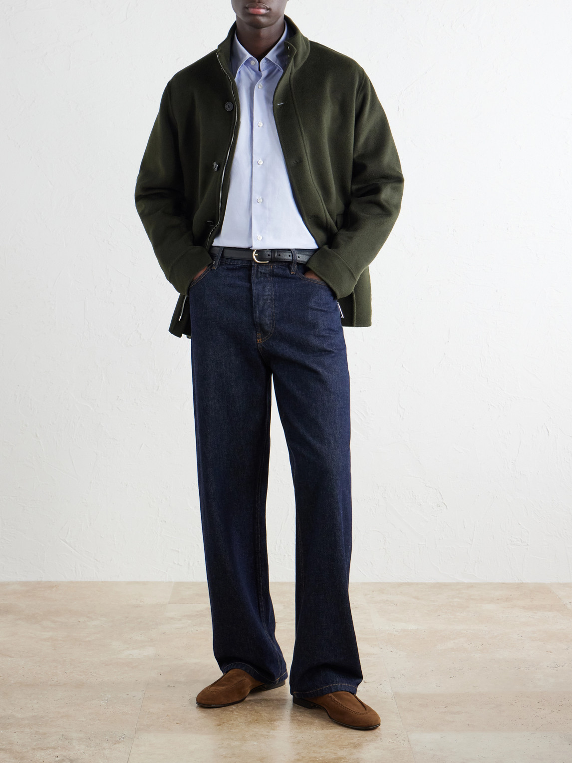 Glanshirt Cotton-Oxford Shirt