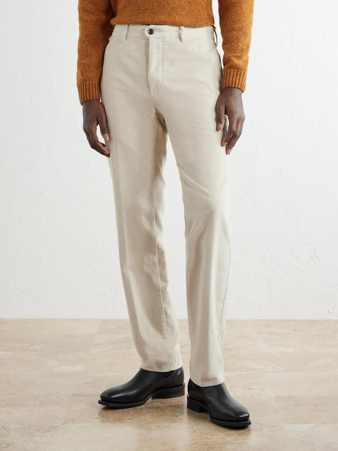Incotex Straight-Leg Cotton-Blend Corduroy