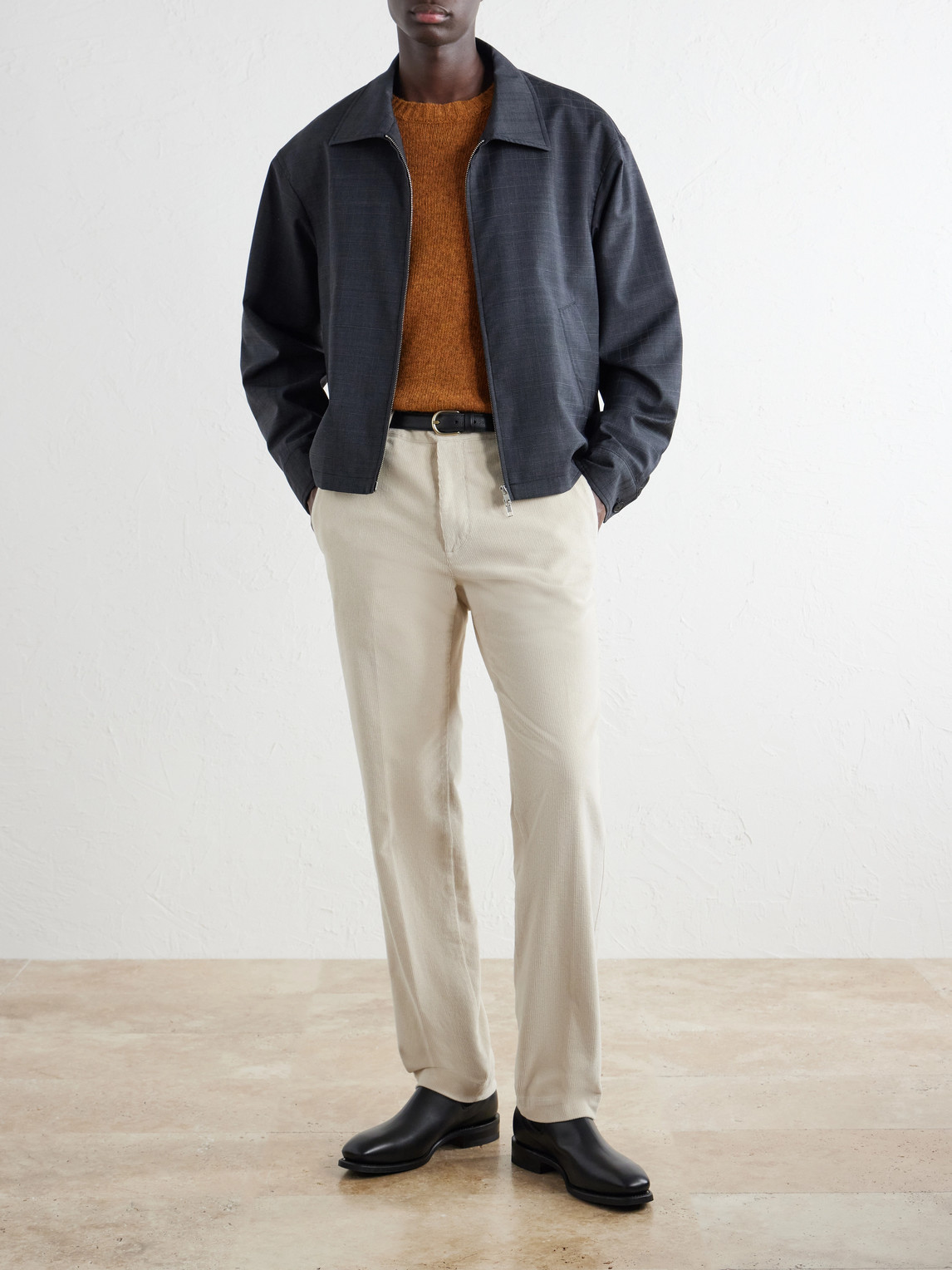 Incotex Straight-Leg Cotton-Blend Corduroy