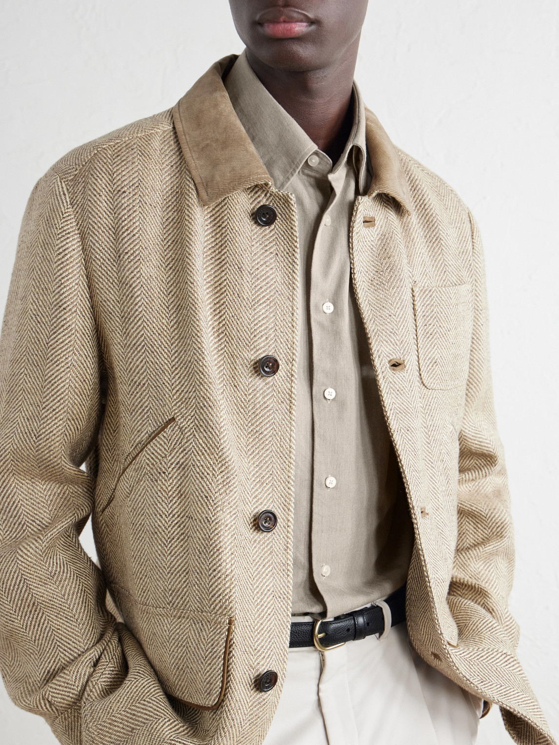 Glanshirt Cotton-Twill Shirt