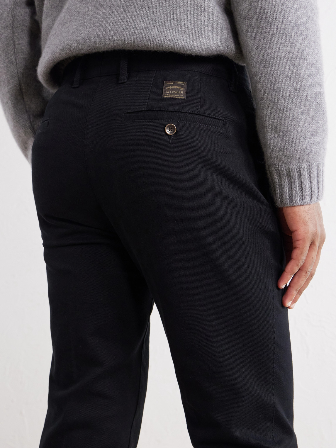 Incotex Straight-Leg Cotton-Blend Twill Trousers