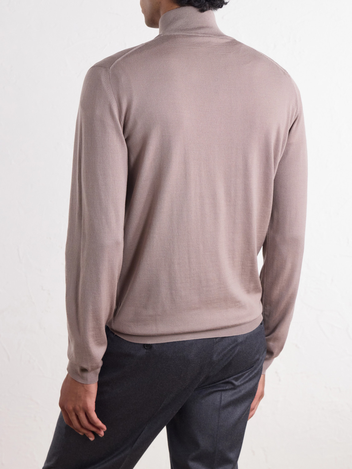 Zanone Flexwool Half-Zip Sweater