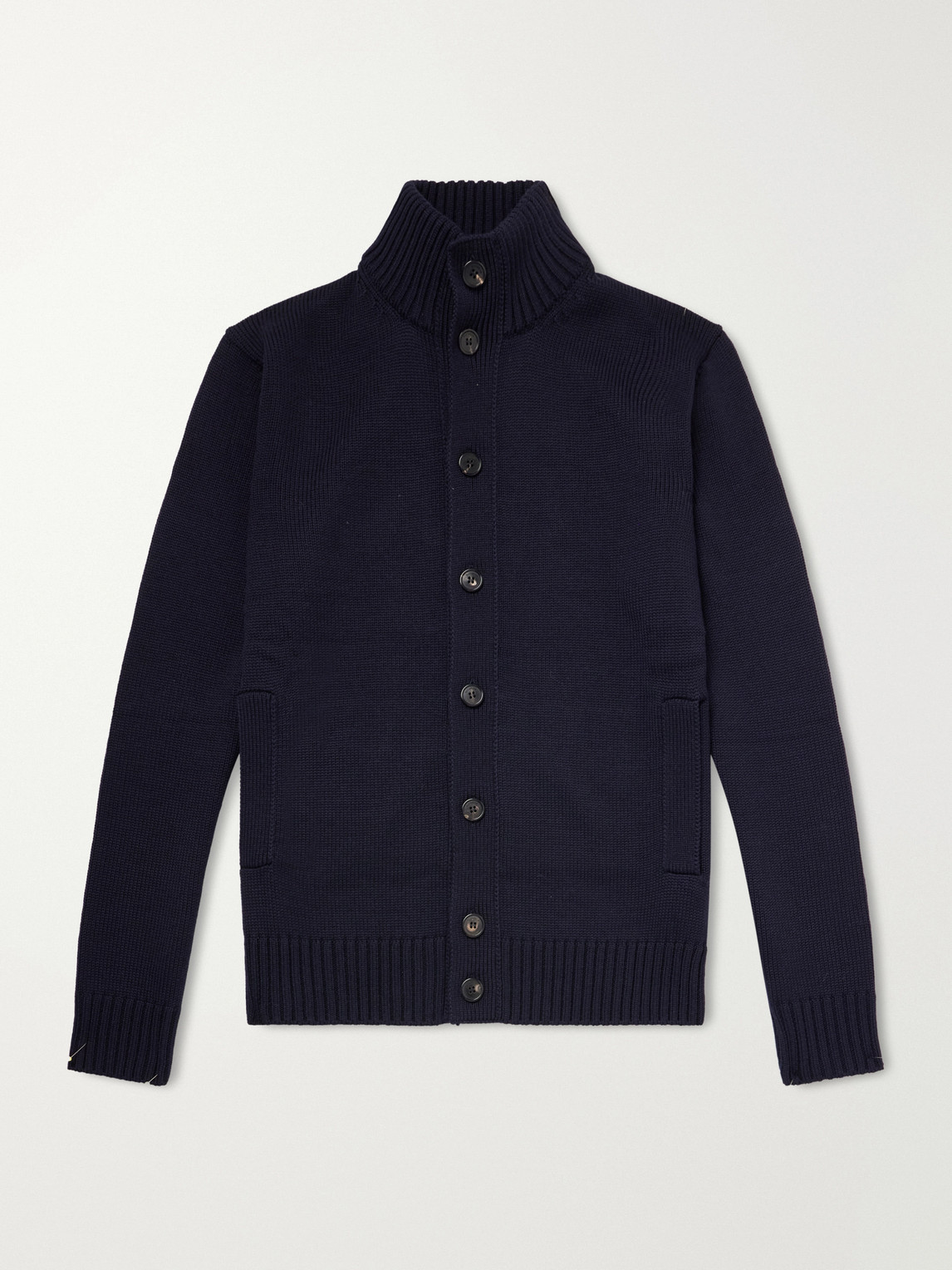 Slowear Wool Cardigan In Blue