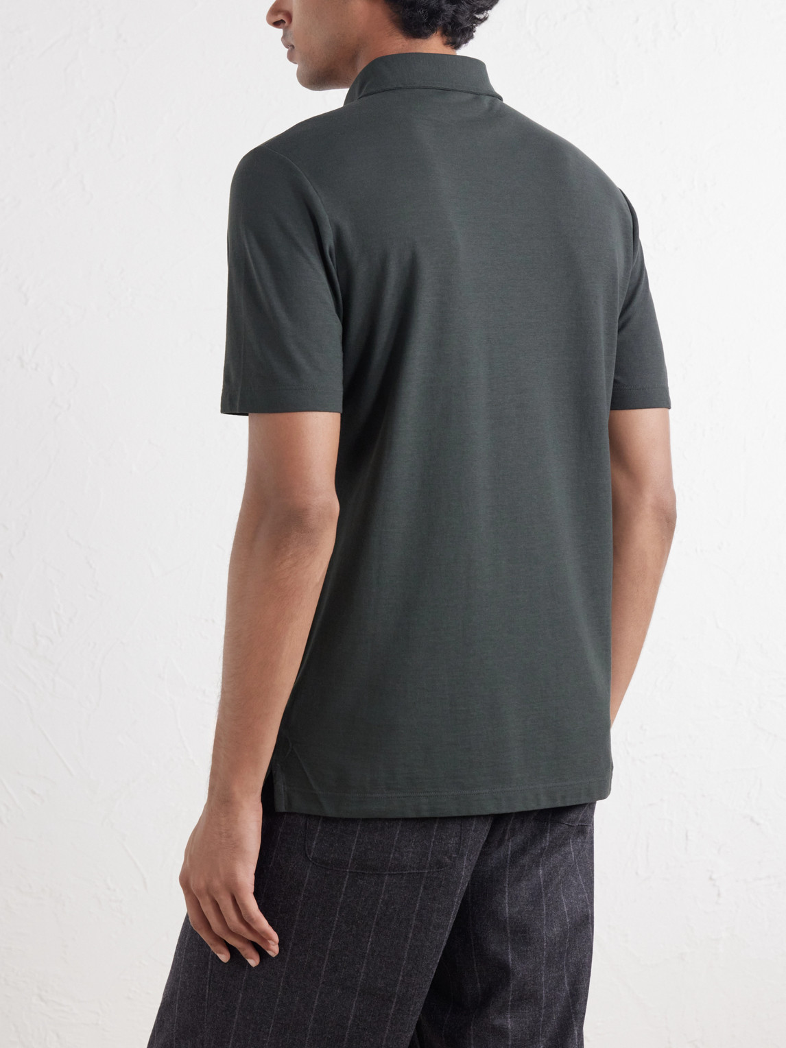 Zanone Cotton Polo Shirt
