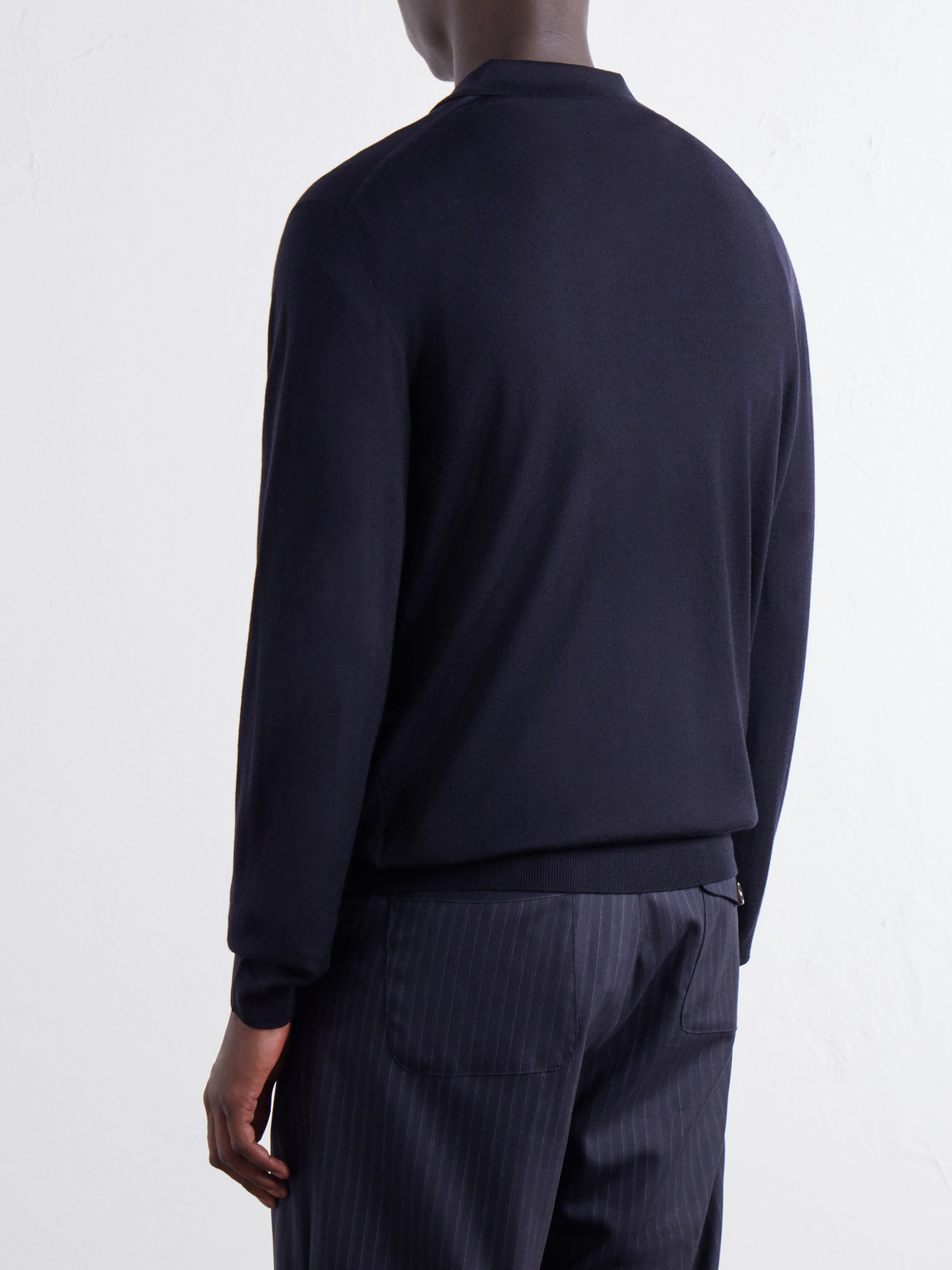 Zanone Slim-Fit Flexwool Polo Shirt