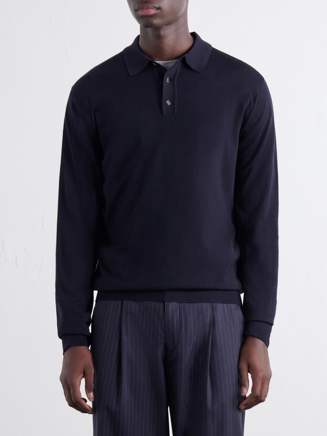 Zanone Slim-Fit Flexwool Polo Shirt