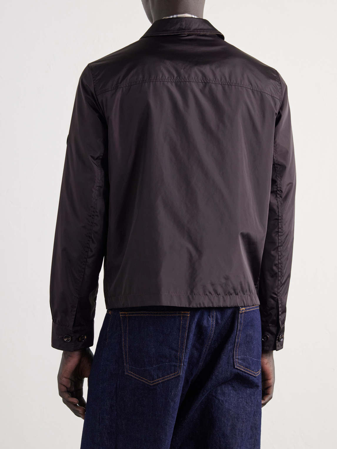 Logo-Appliquéd Shell Jacket