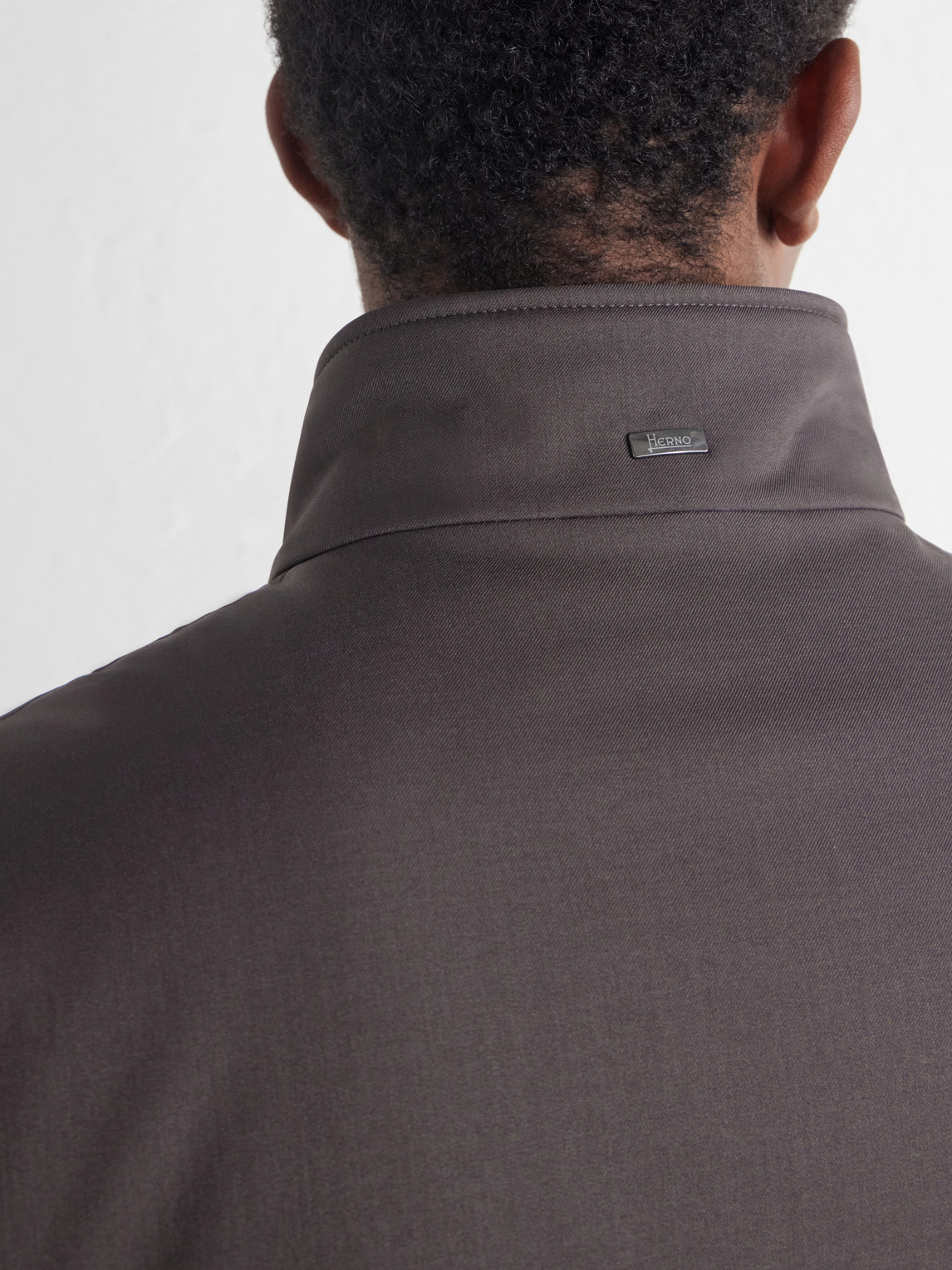 Padded Twill Bomber Jacket