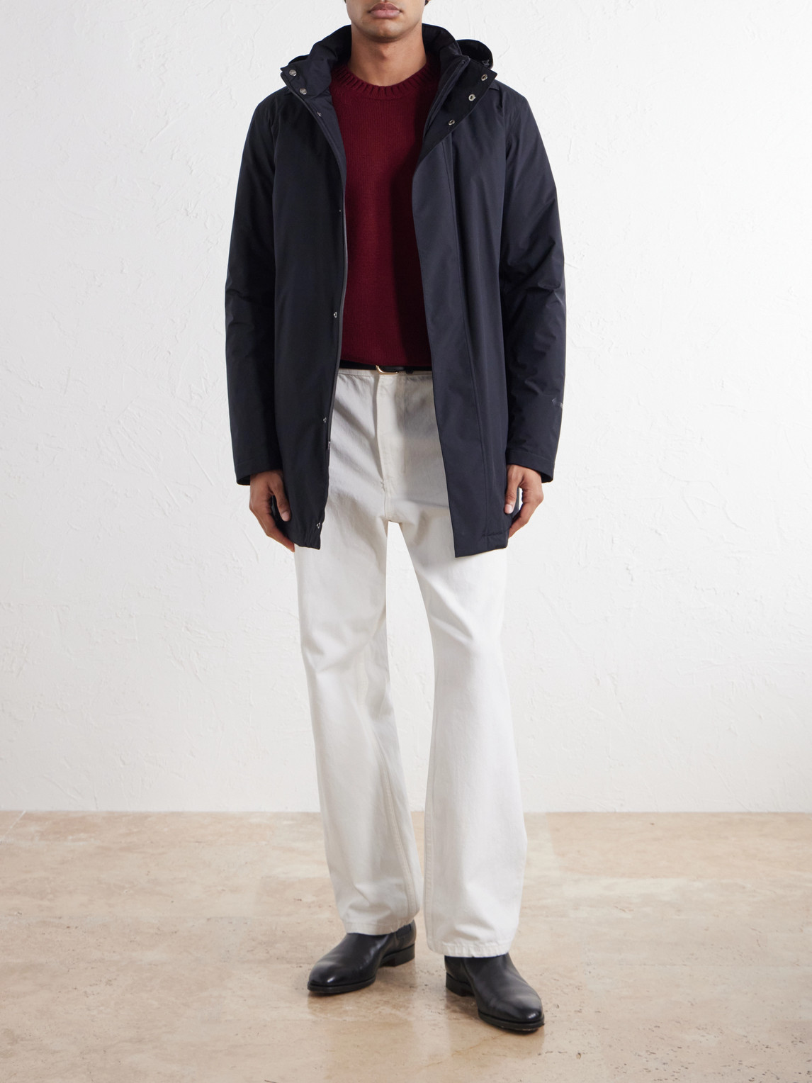 Shell Hooded Down Parka