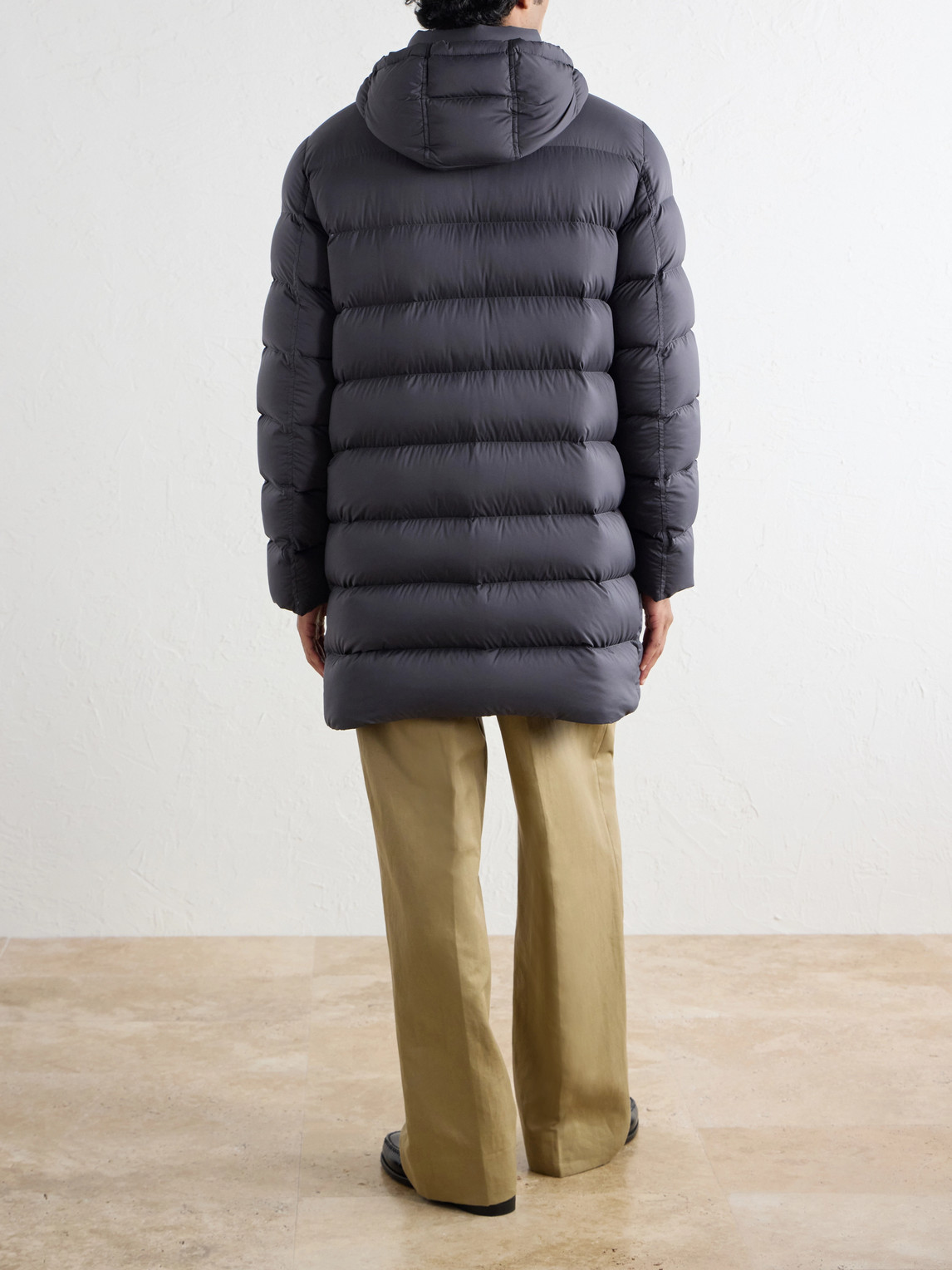 Ecoage Padded Quilted Down Jacket