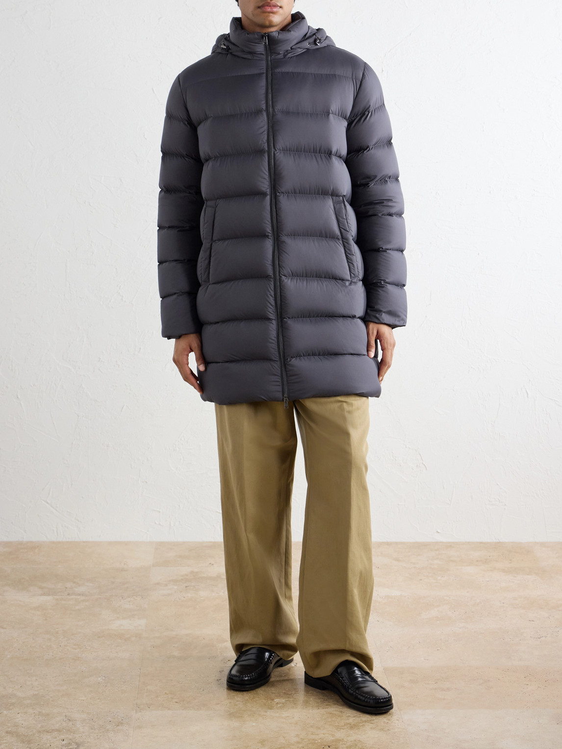 Ecoage Padded Quilted Down Jacket