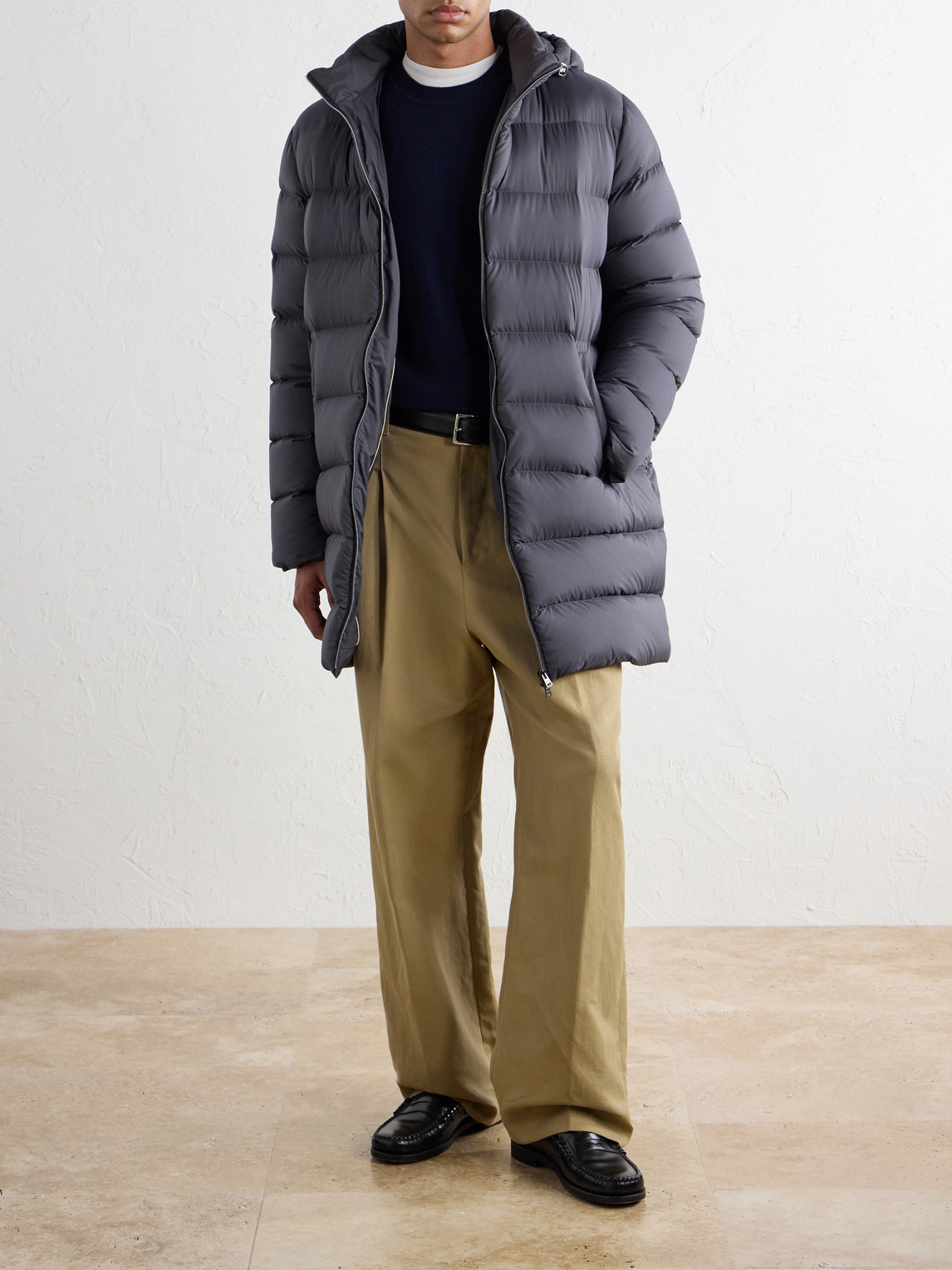 Ecoage Padded Quilted Down Jacket