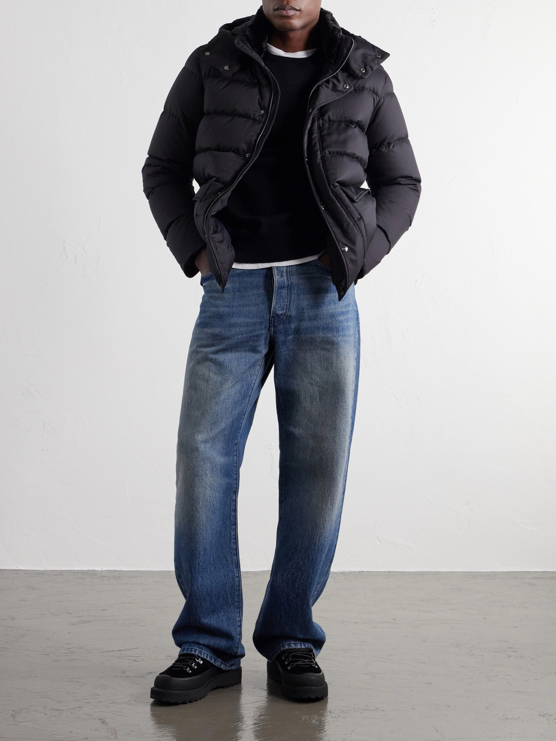Arendelle Hooded Quilted Shell Down Jacket