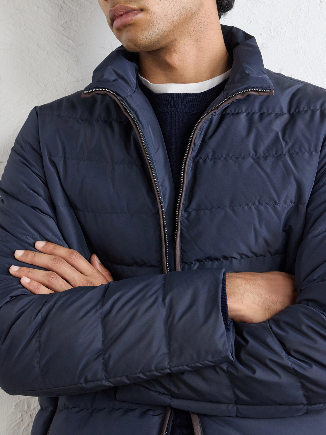 Quilted Padded Down Jacket