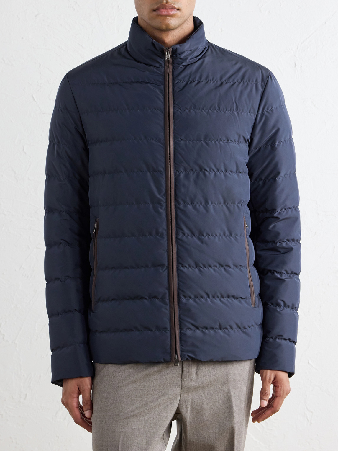 Quilted Padded Down Jacket