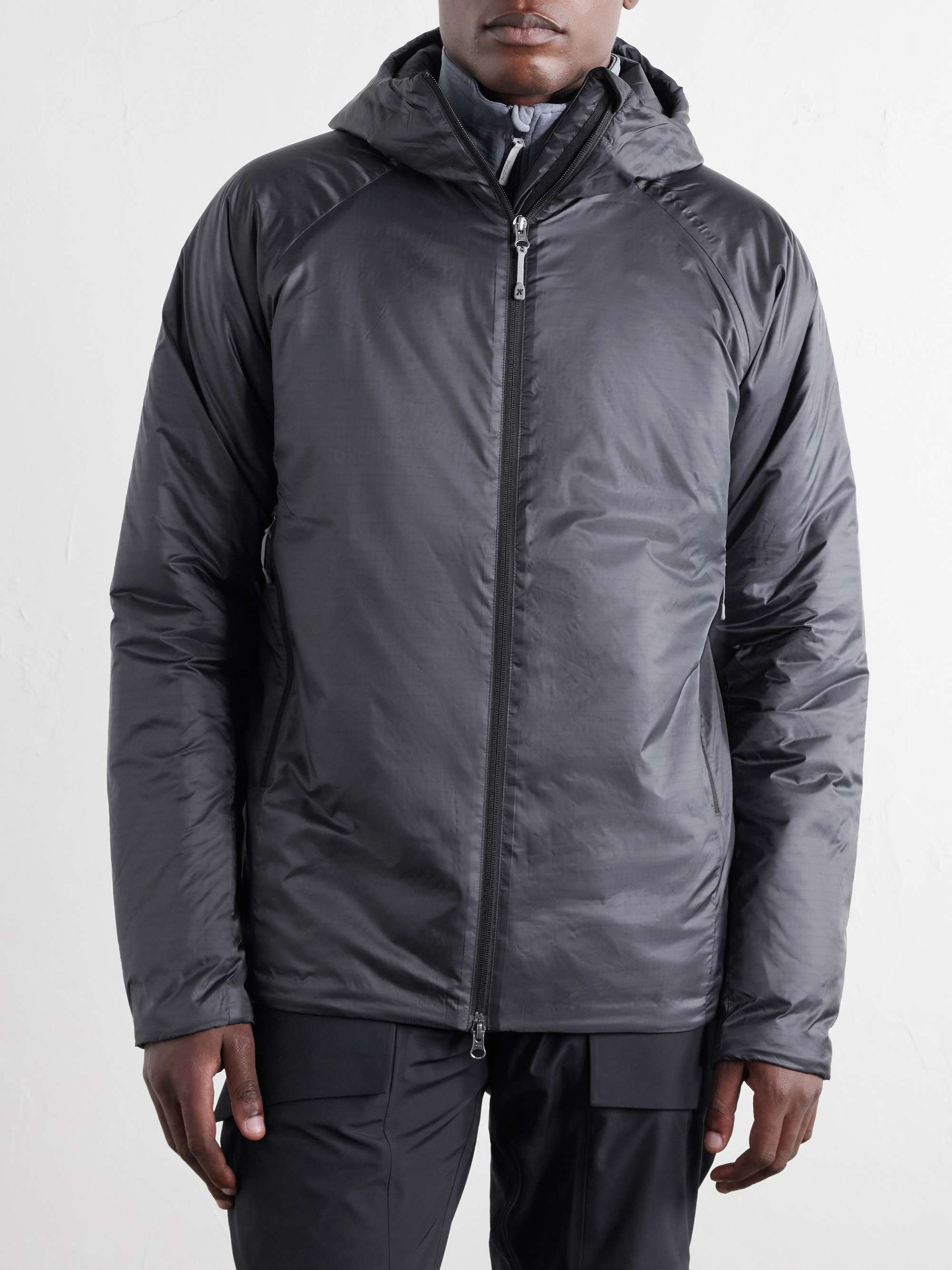 HOUDINI Dunfri Packable Padded Recycled Ripstop Hooded Ski Jacket