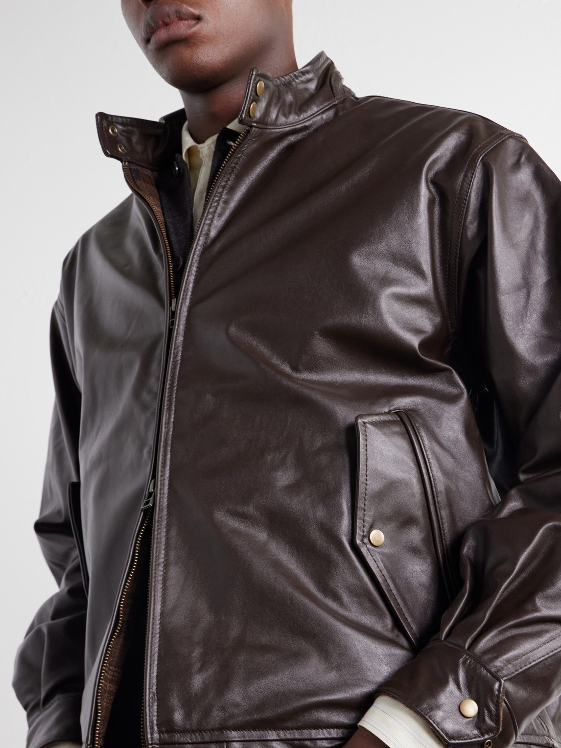 Waxed Leather
