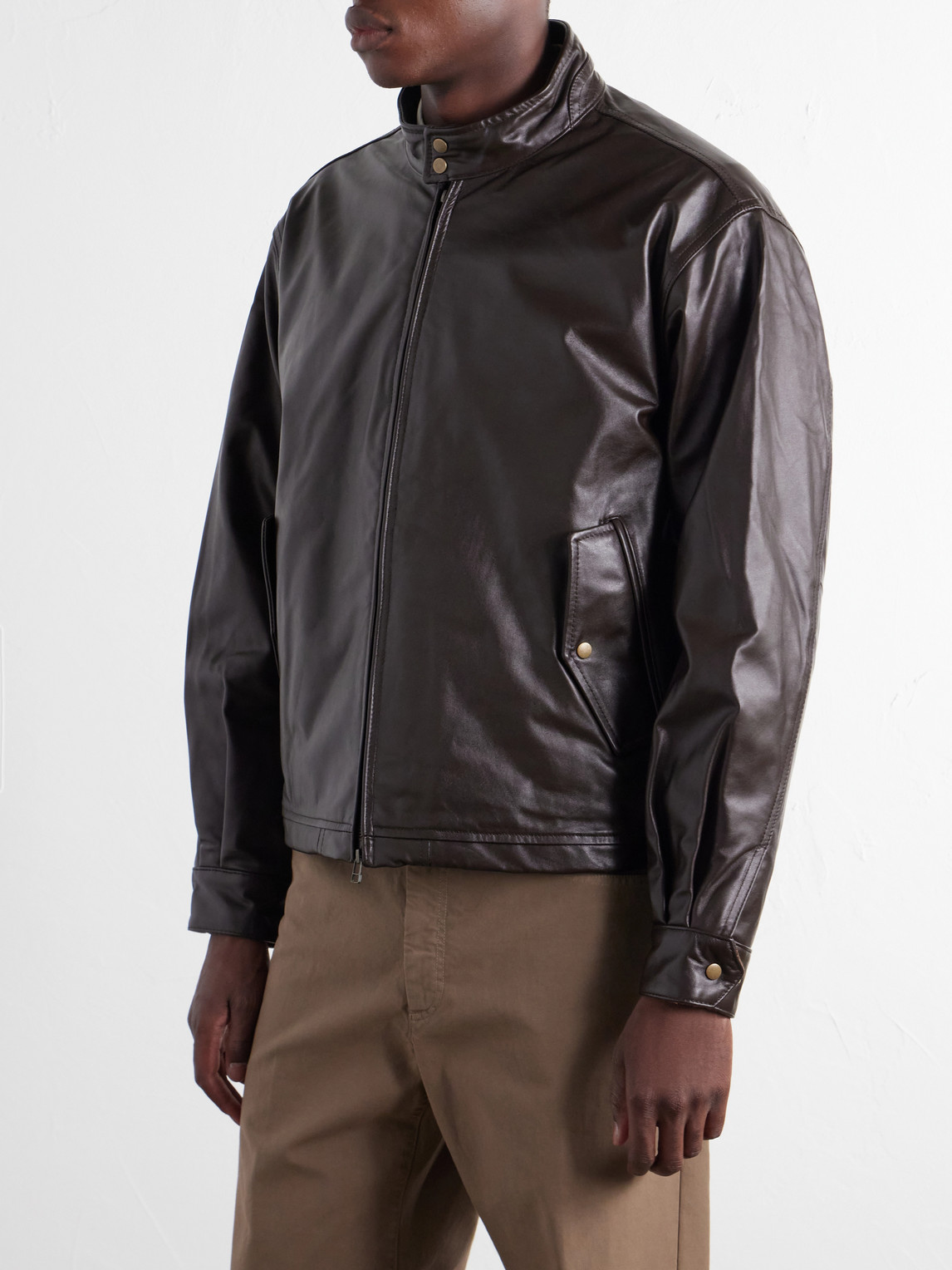 Waxed Leather