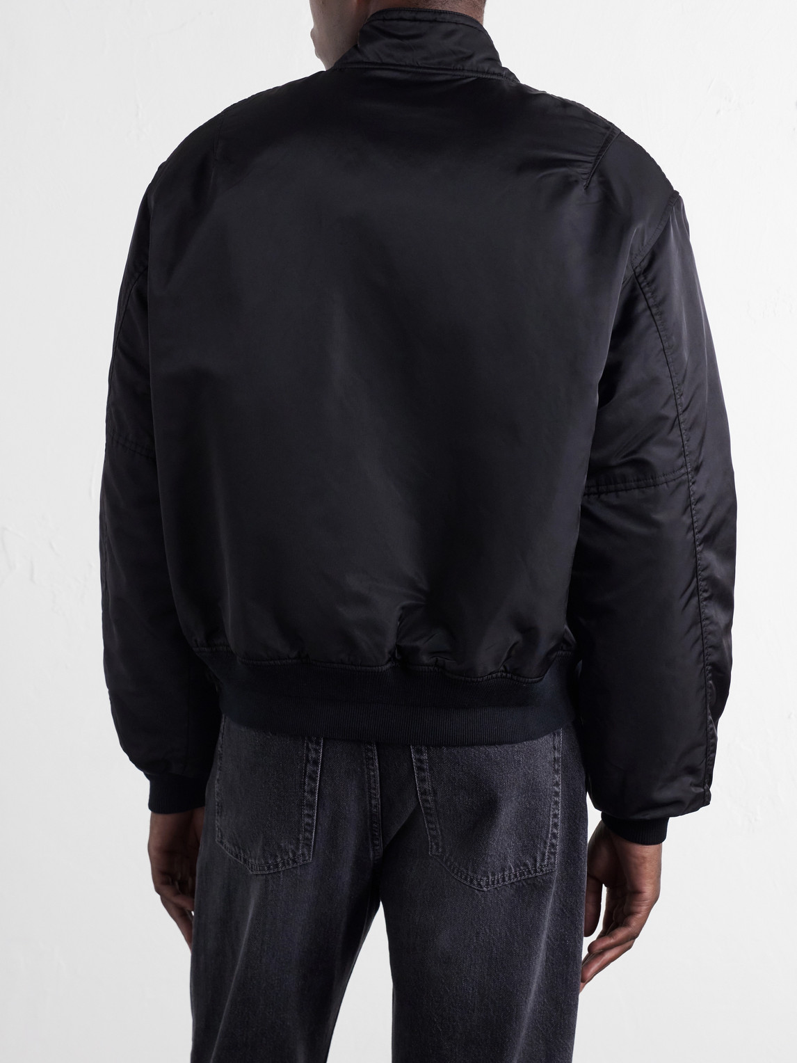 Padded Shell Bomber Jacket