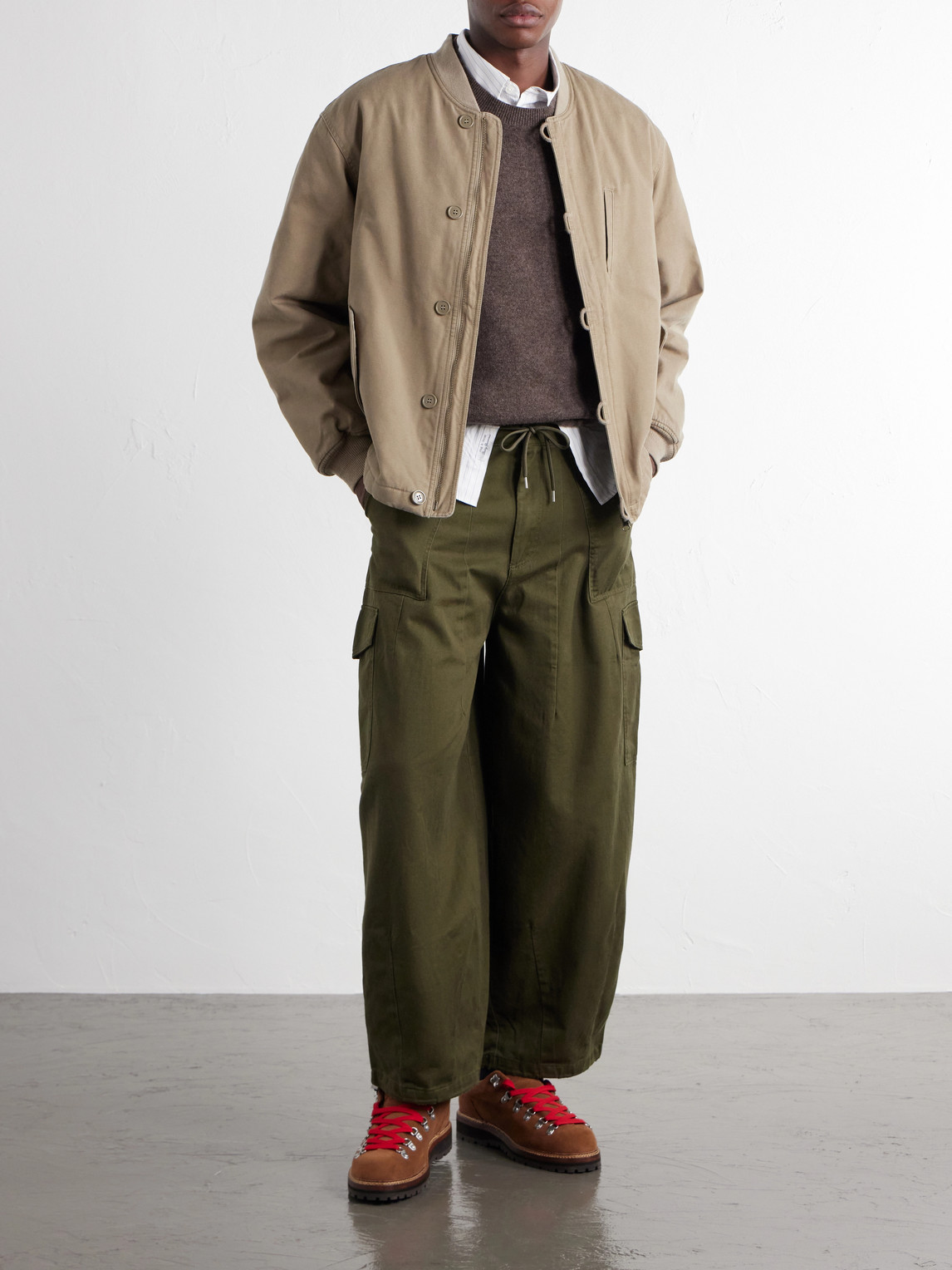 Jungle Cotton Bomber Jacket