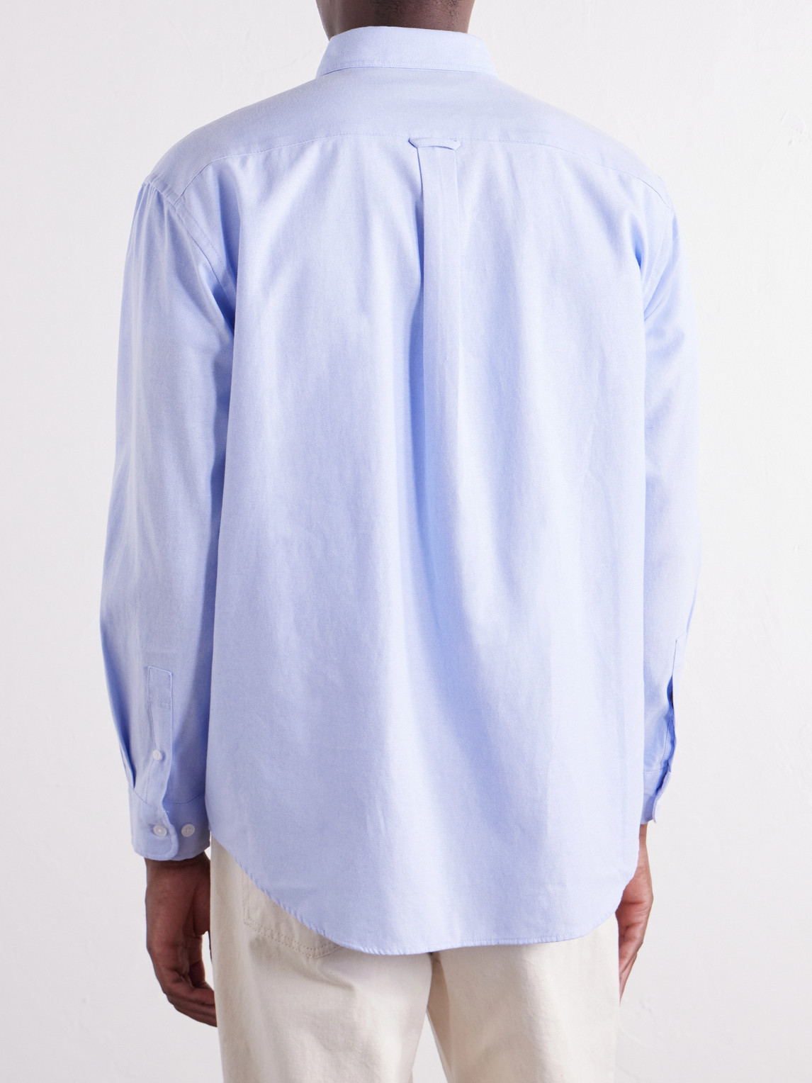 Cotton-Blend Oxford Shirt