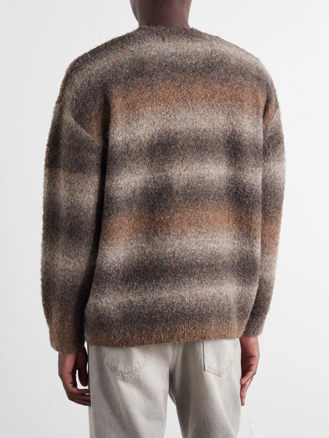 Striped Bouclé Sweater