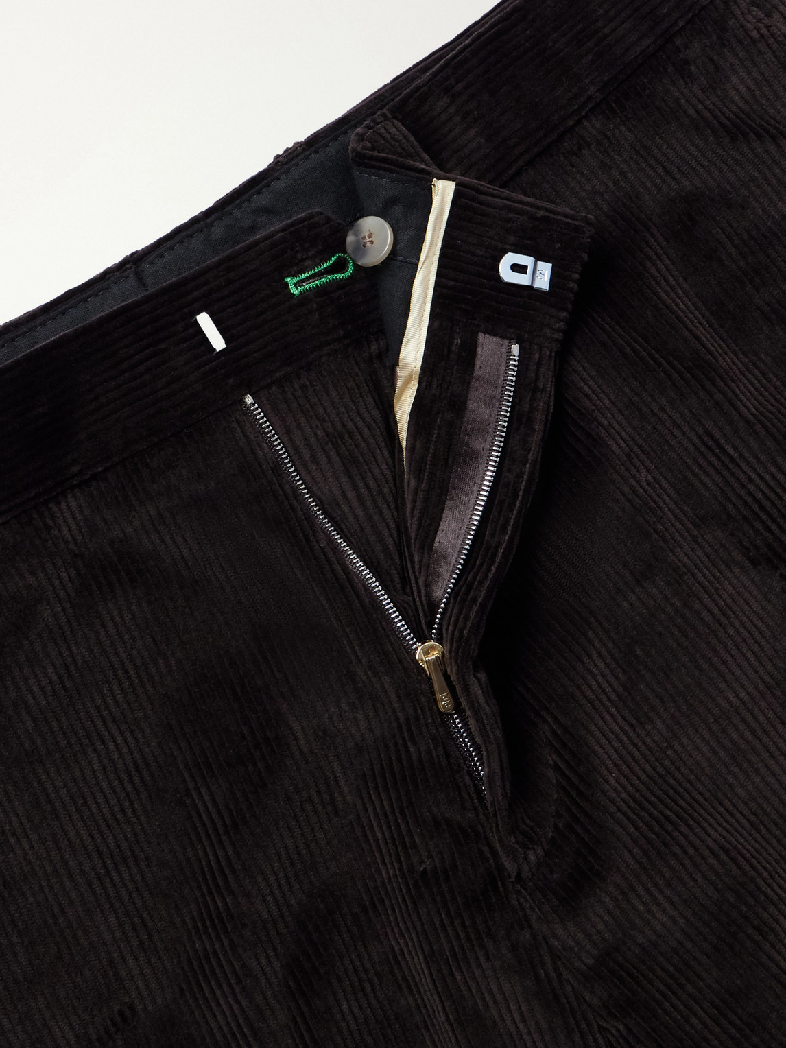 Straight-Leg Cotton-Stretch Corduroy