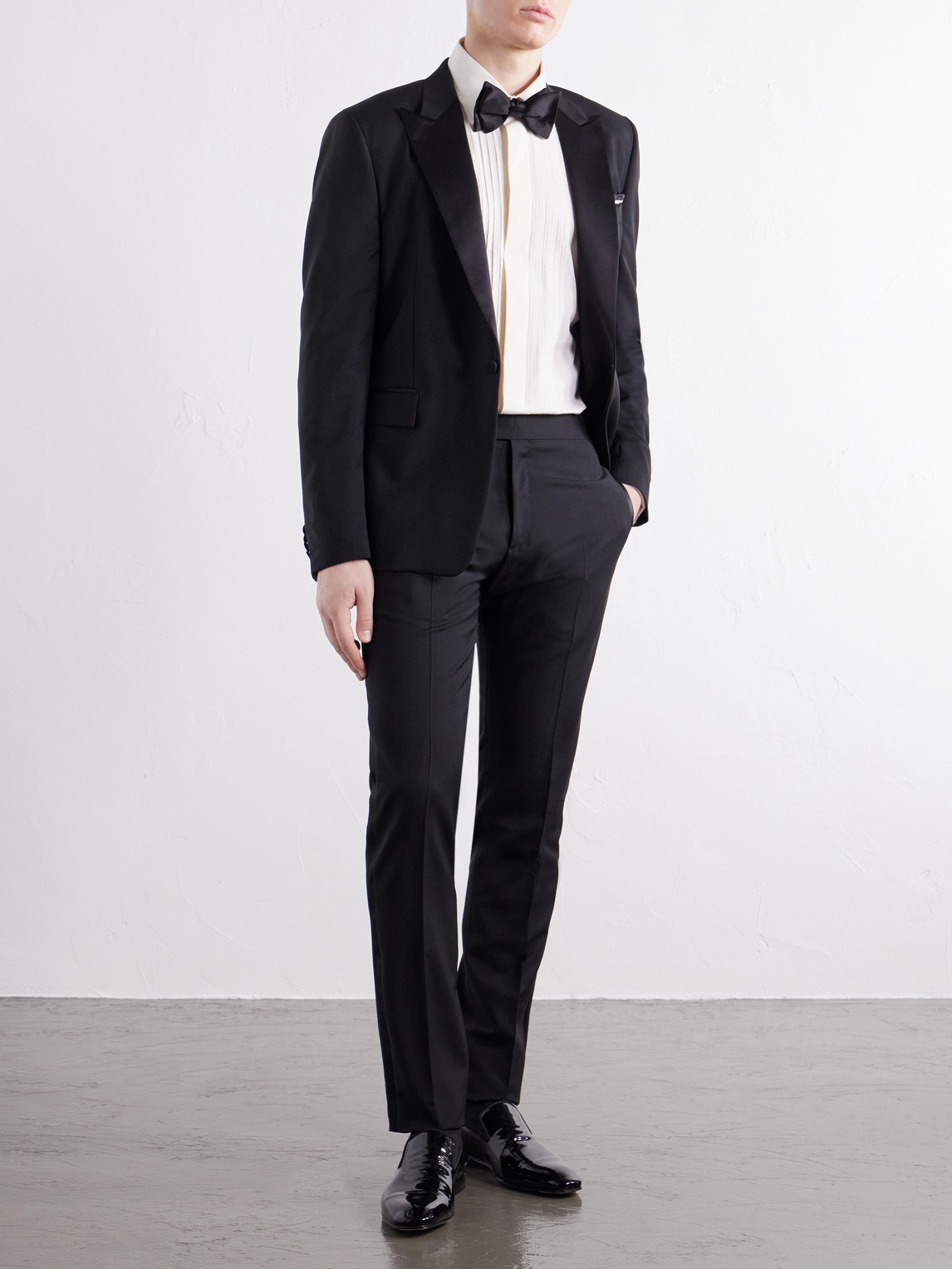 Wool And Mohair-Blend Suit Jacket