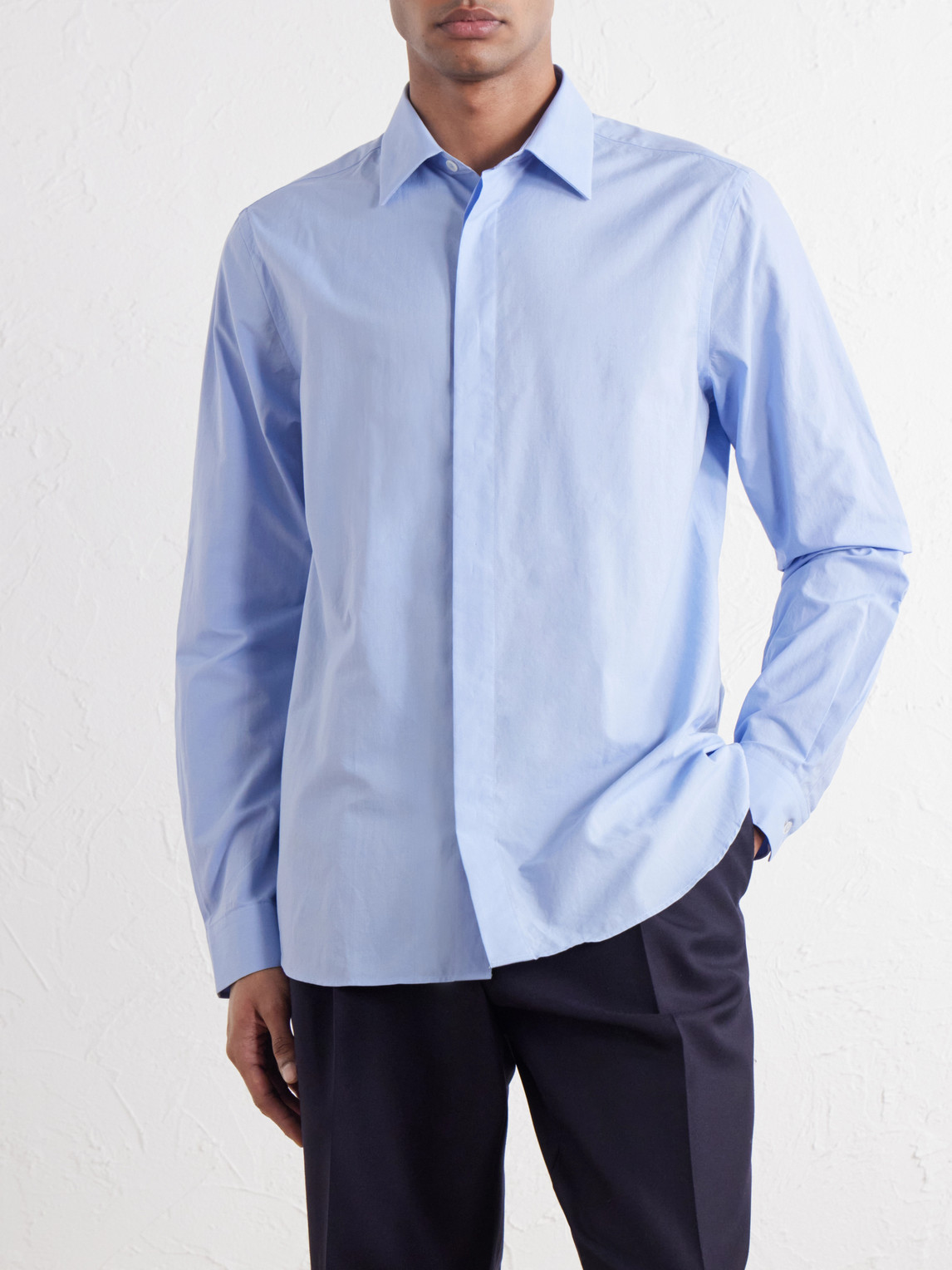 Cotton-Poplin Shirt