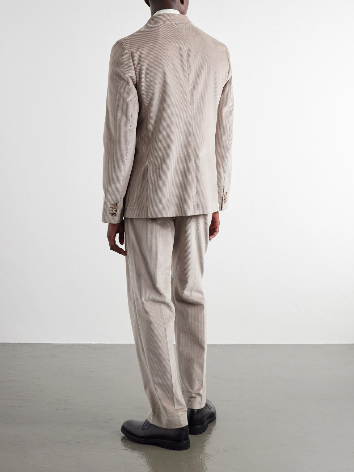 Cotton-Stretch Corduroy Suit