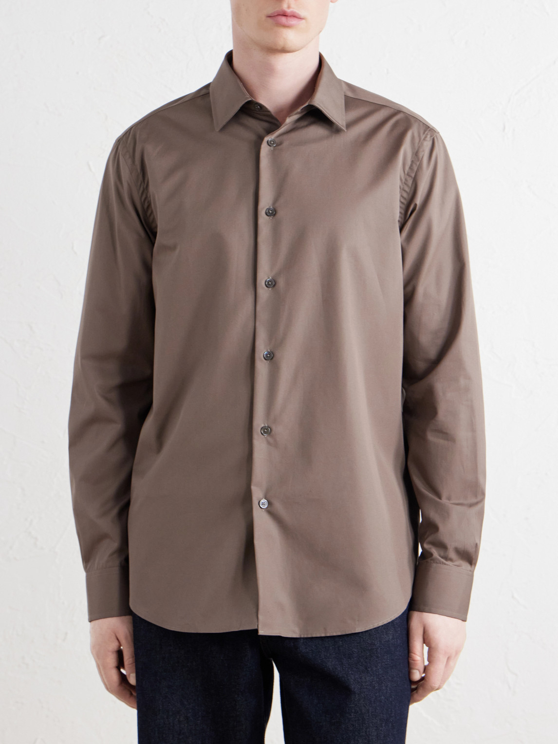 Cotton-Poplin Shirt