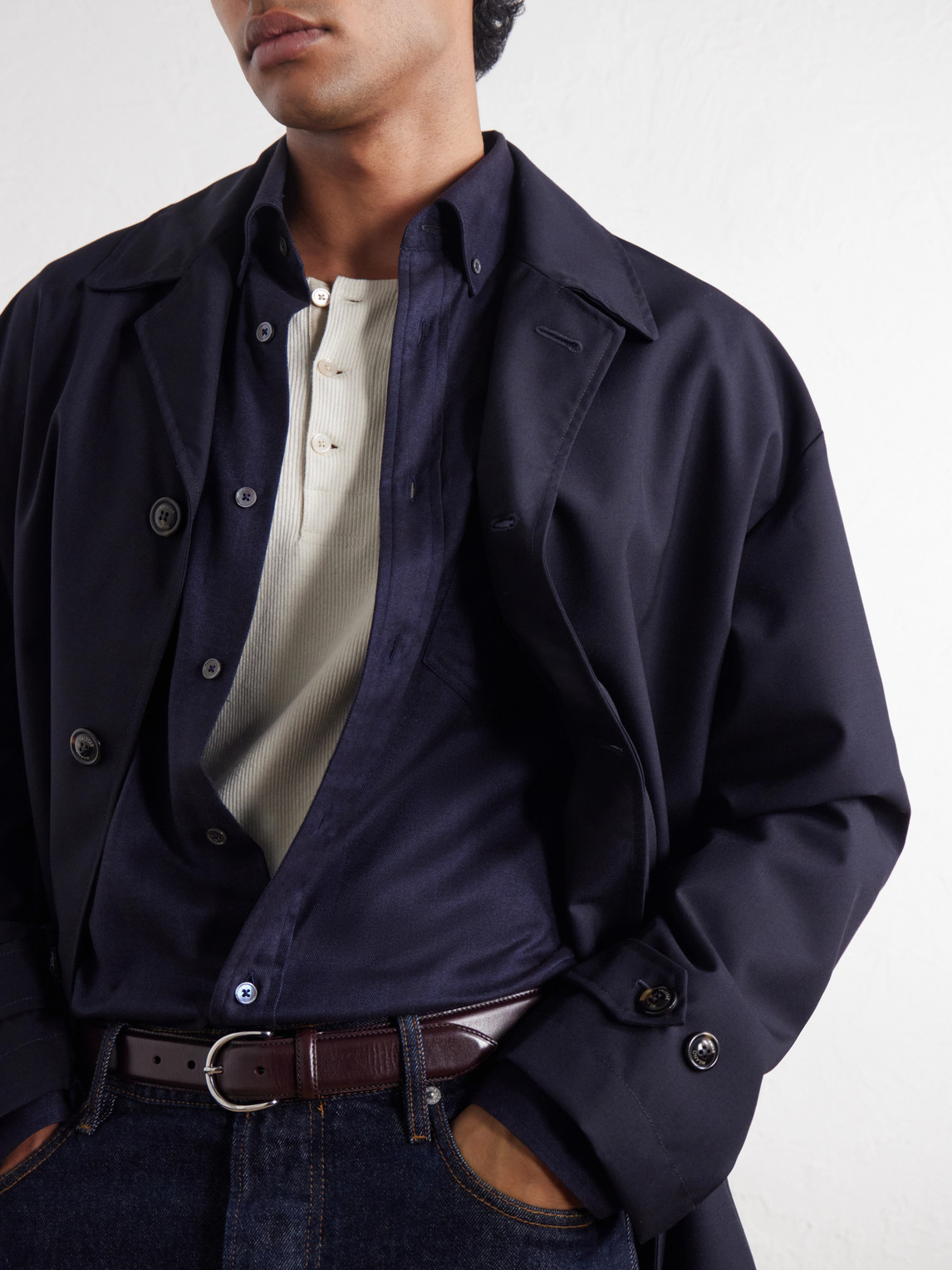Cotton And Lyocell-Blend Flannel Overshirt